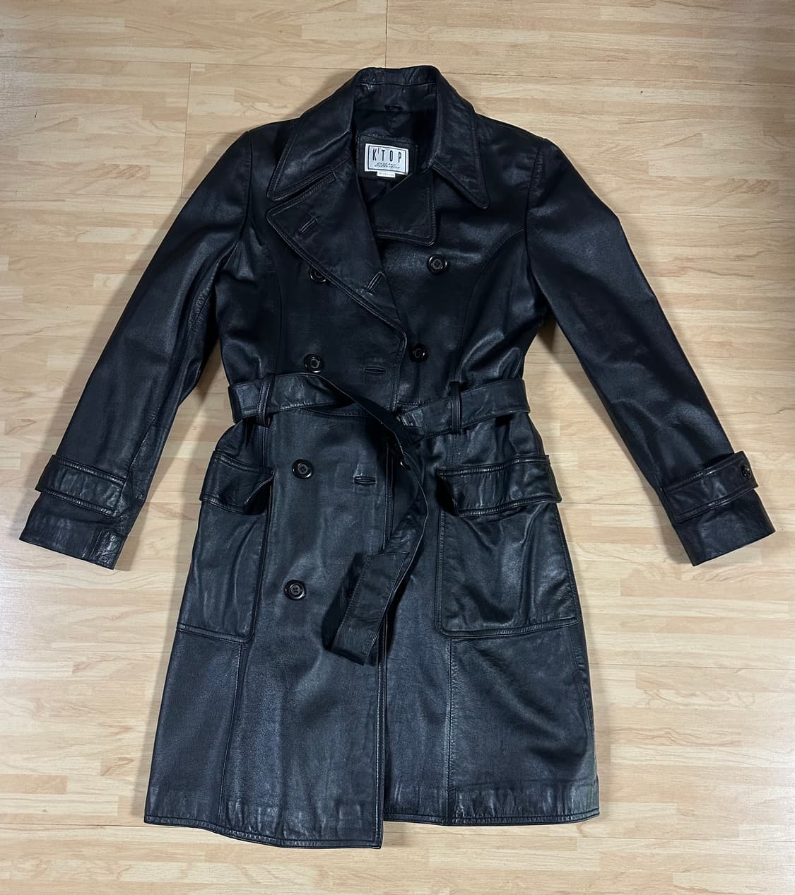 여성 양가죽 트렌치코트 상품이미지1