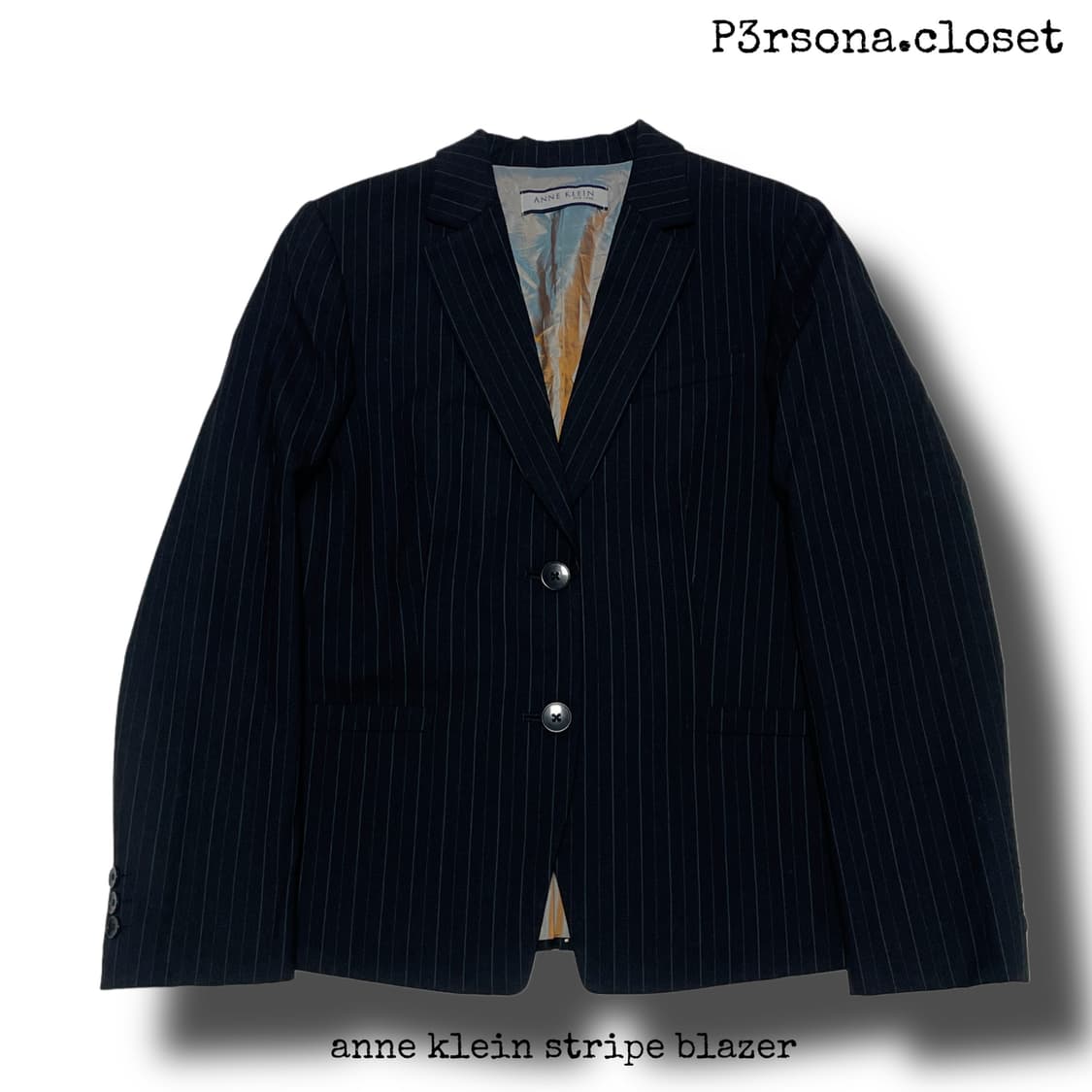 anne klein stripe blazer 상품이미지1