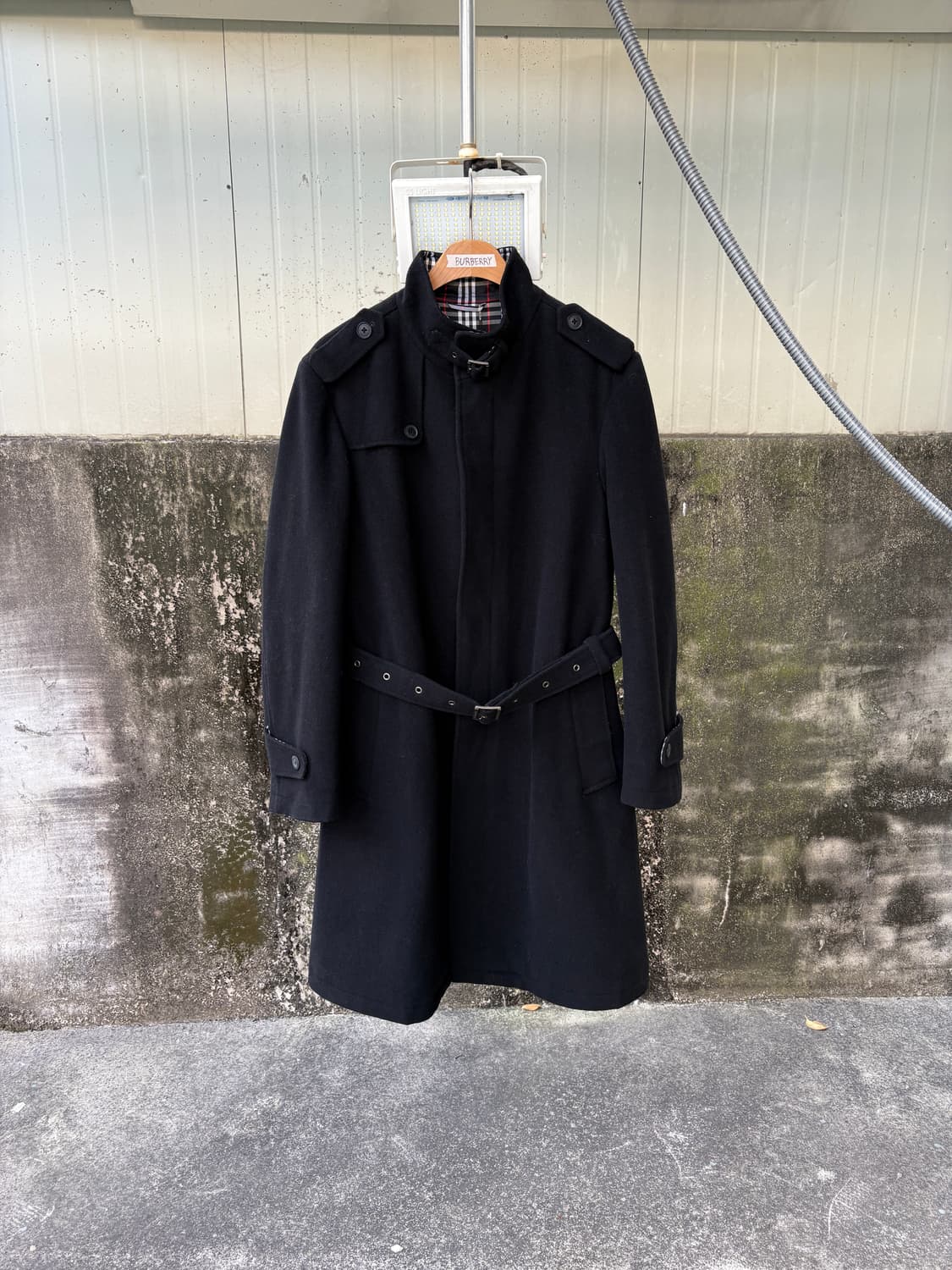 버버리 블랙라벨 울 코트 상품이미지2