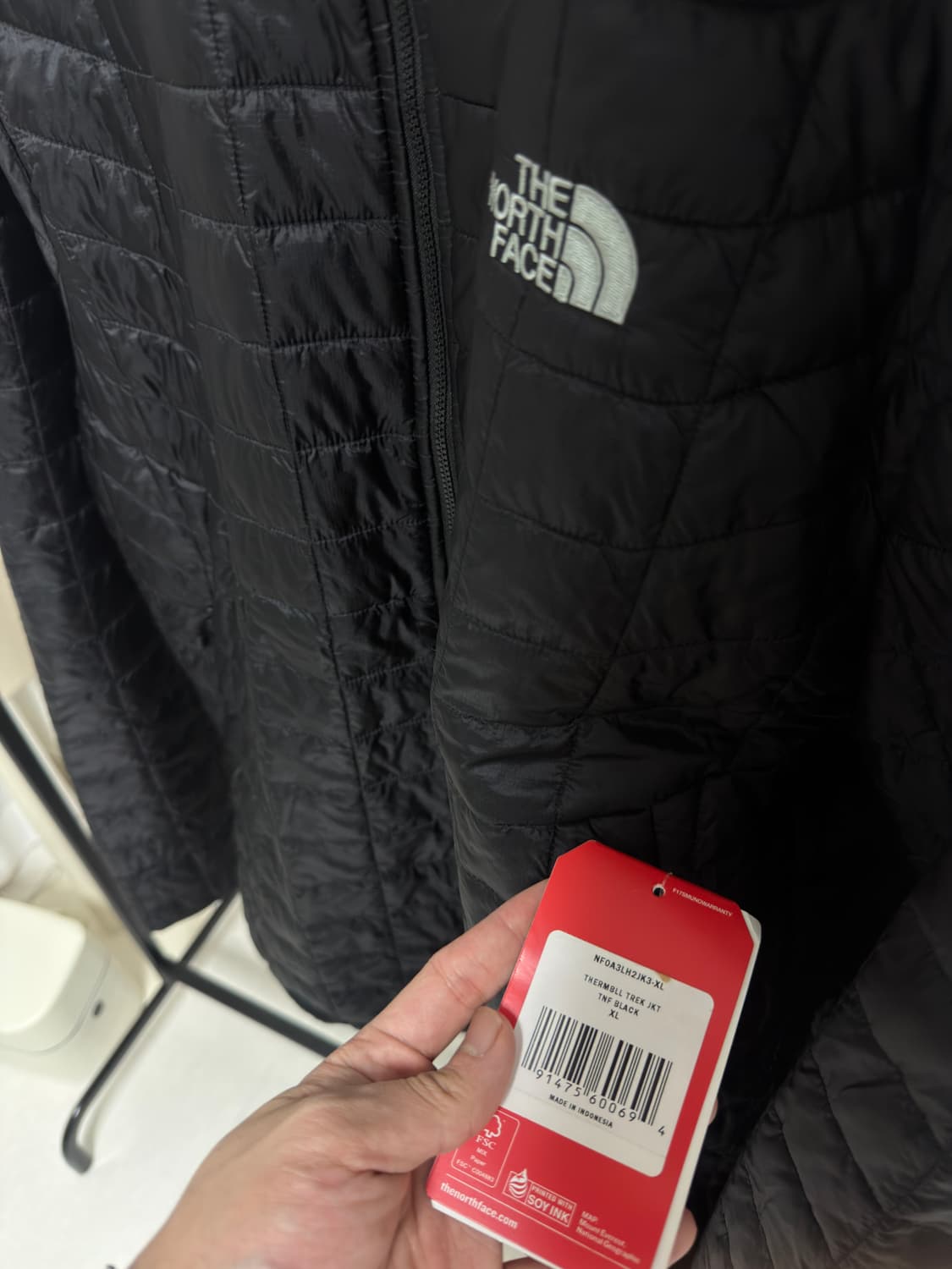 [새상품,XL] 노스페이스 써모볼 에코 경량패딩 상품이미지2