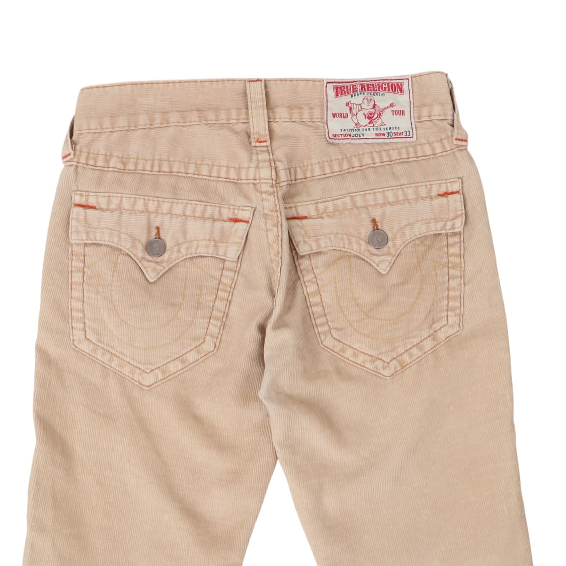 트루릴리젼 조이 코듀로이 베이지 팬츠 상품이미지2