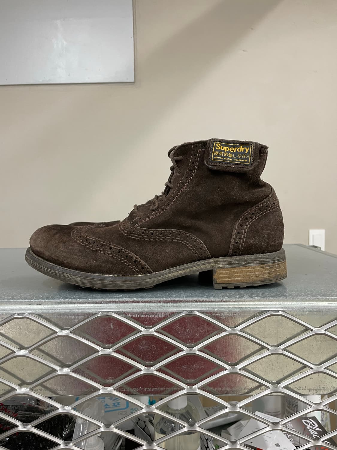 슈퍼드라이 스웨이드 부츠 43 상품이미지1