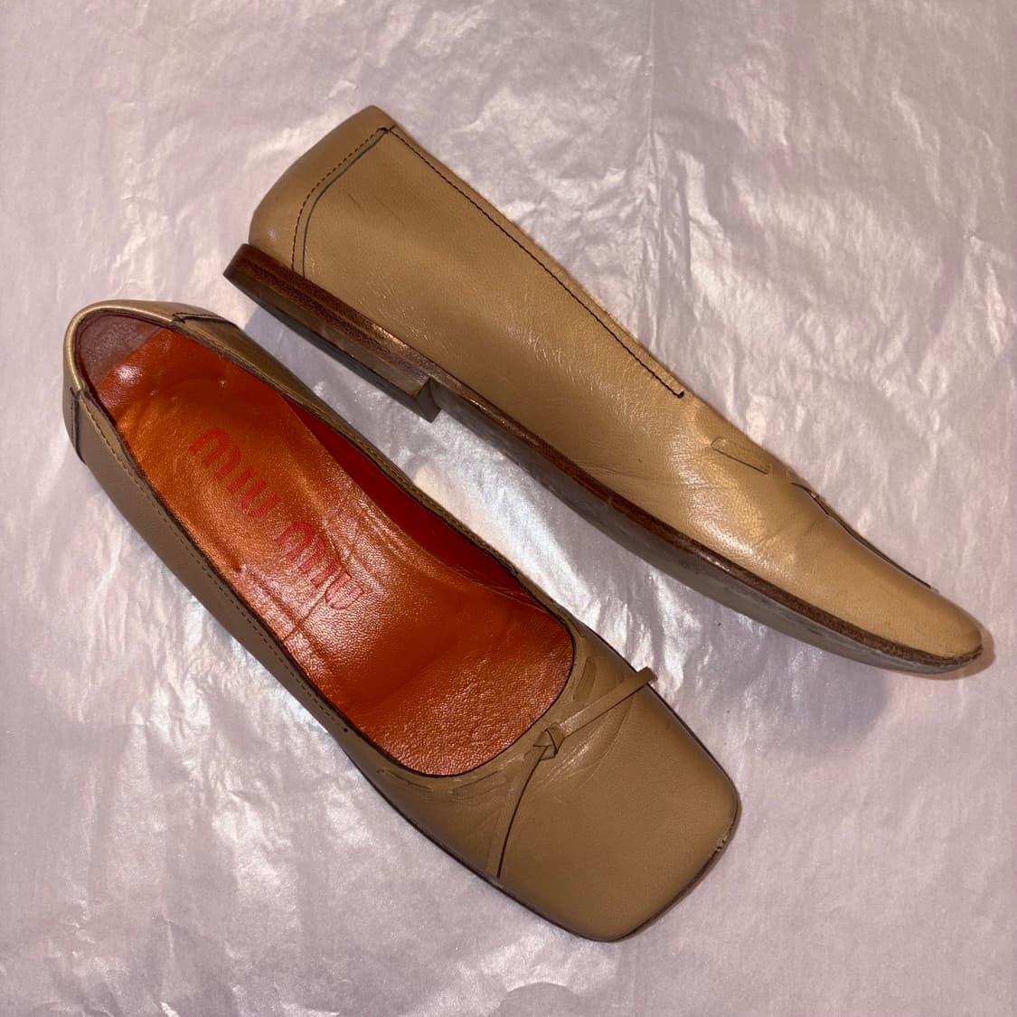 Miumiu vintage flat shoes 37size 상품이미지2