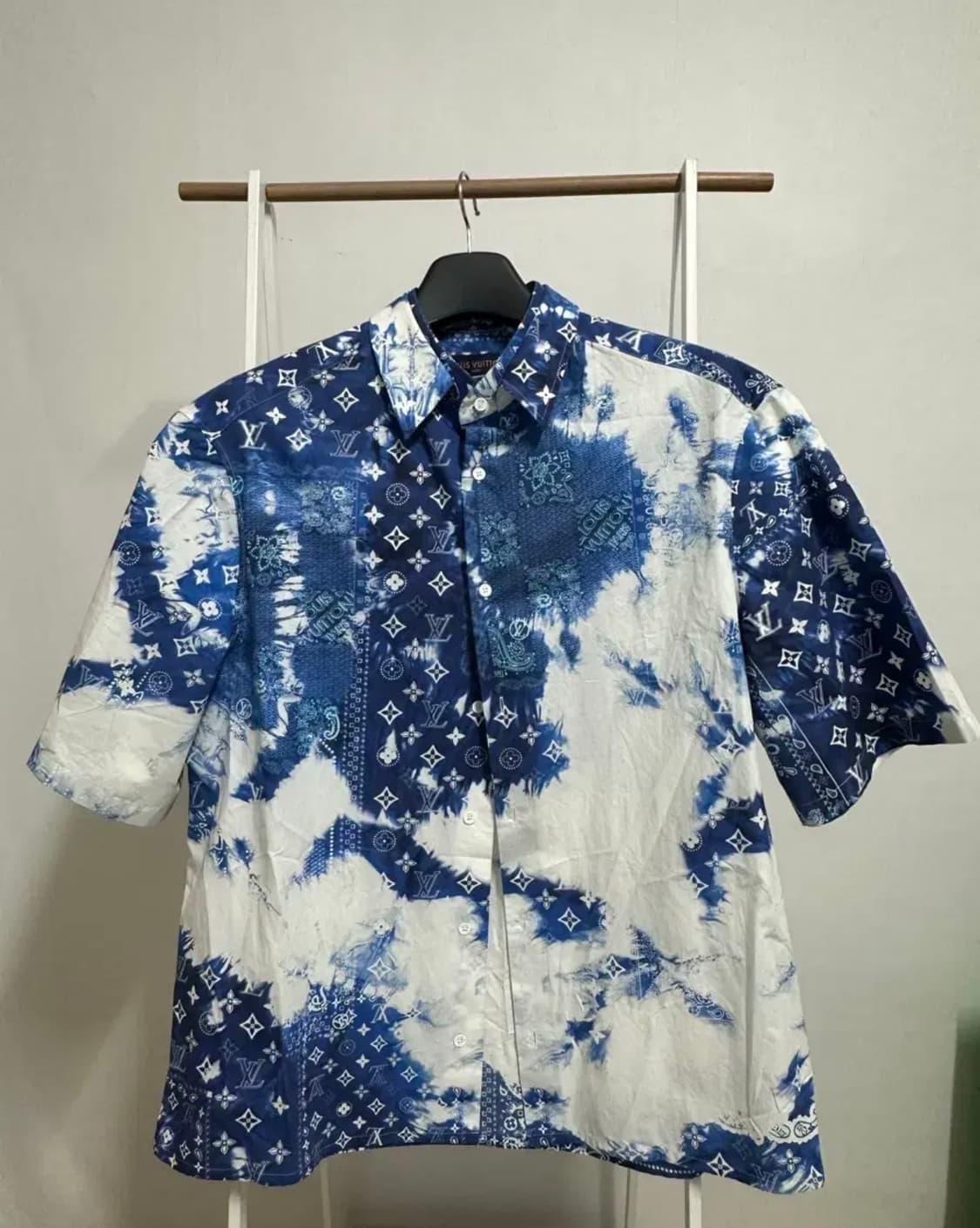 루이비통 반다나 셔츠 자켓 XL 상품이미지2