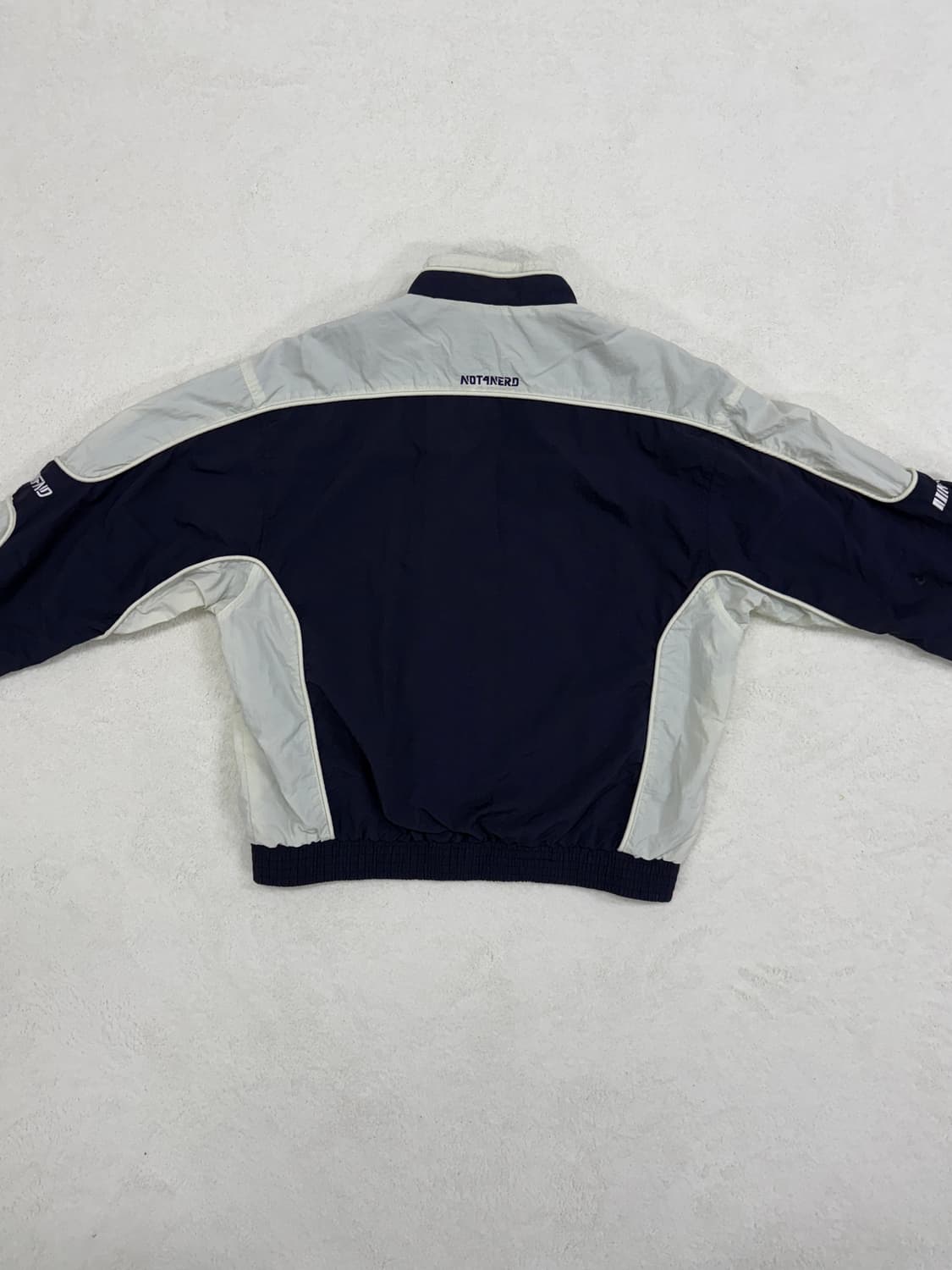 NOT4NERD Tribal Logo Nylon Racing Jacket 상품이미지5