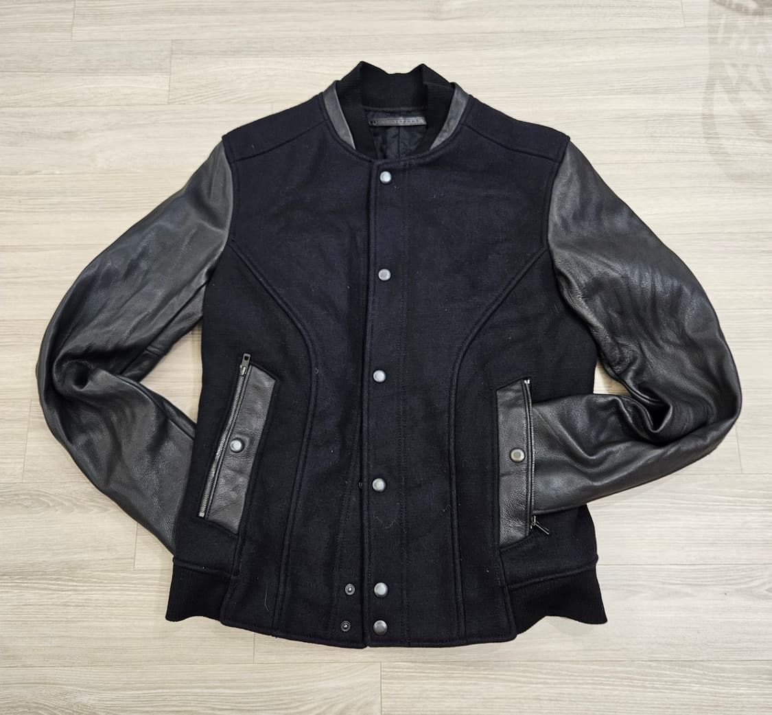 타임옴므 염소가죽 바시티자켓100 상품이미지2