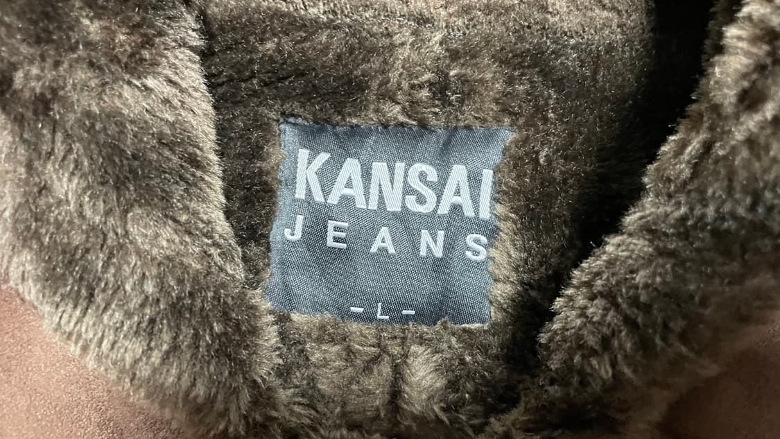 JPN 90s~00s 일본 빈티지 간사이 야마모토 진스 브라운 퍼 무스탕 상품이미지8