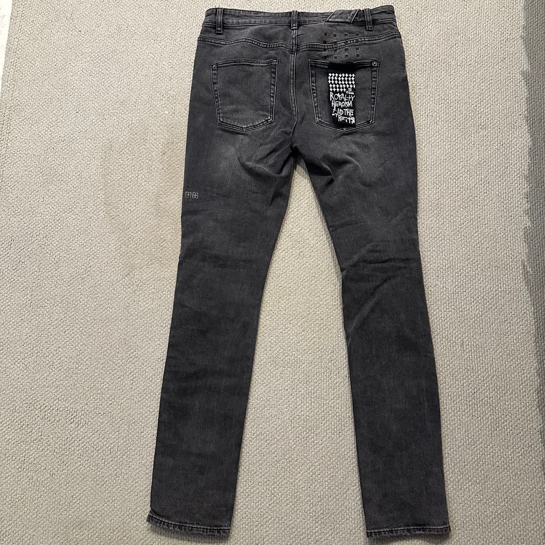 수비(Ksubi) 블랙 워싱 데님 상품이미지8