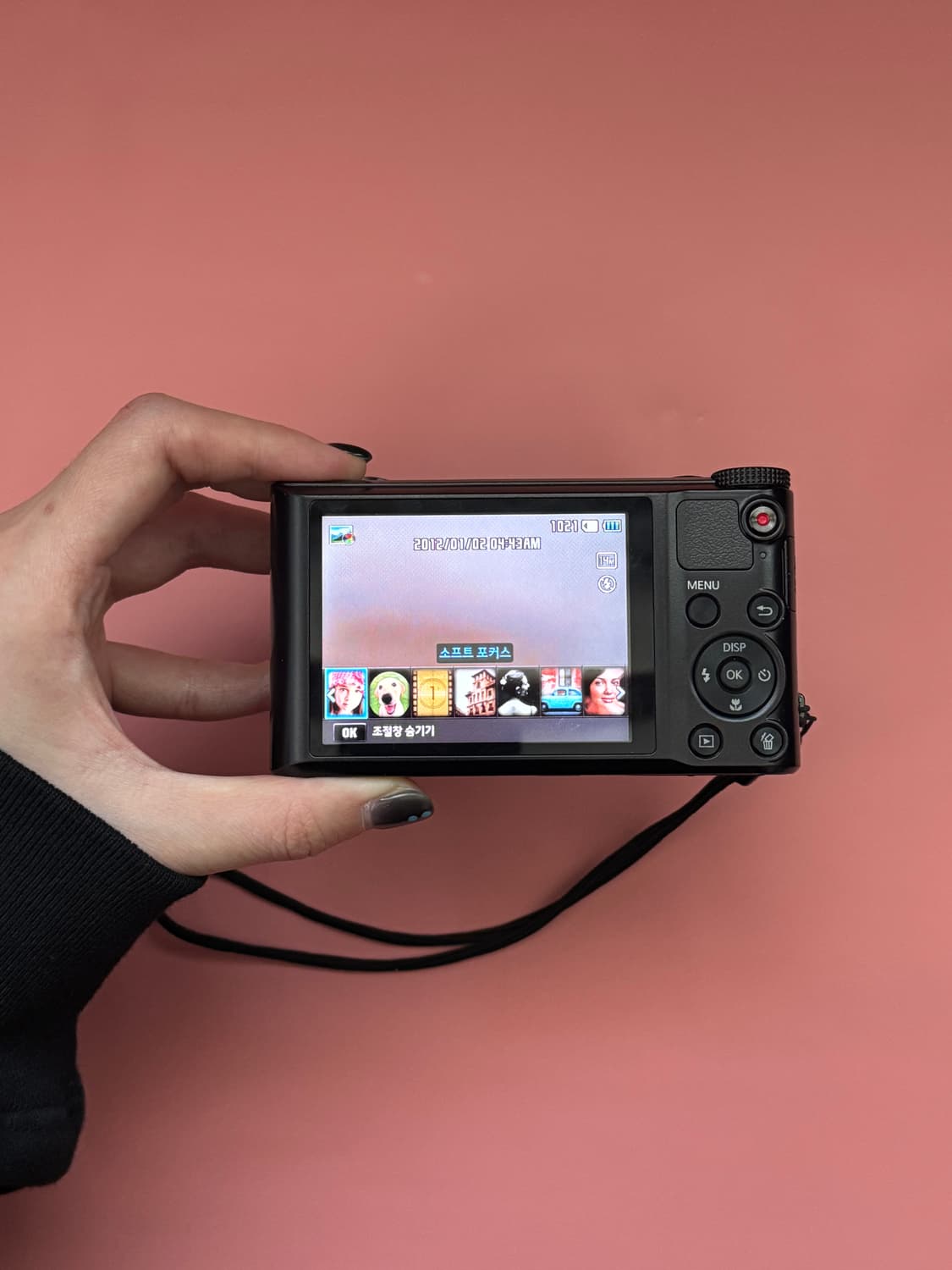 [빈티지 디카] 삼성 WB150F 블랙 / 작례 O 상품이미지5