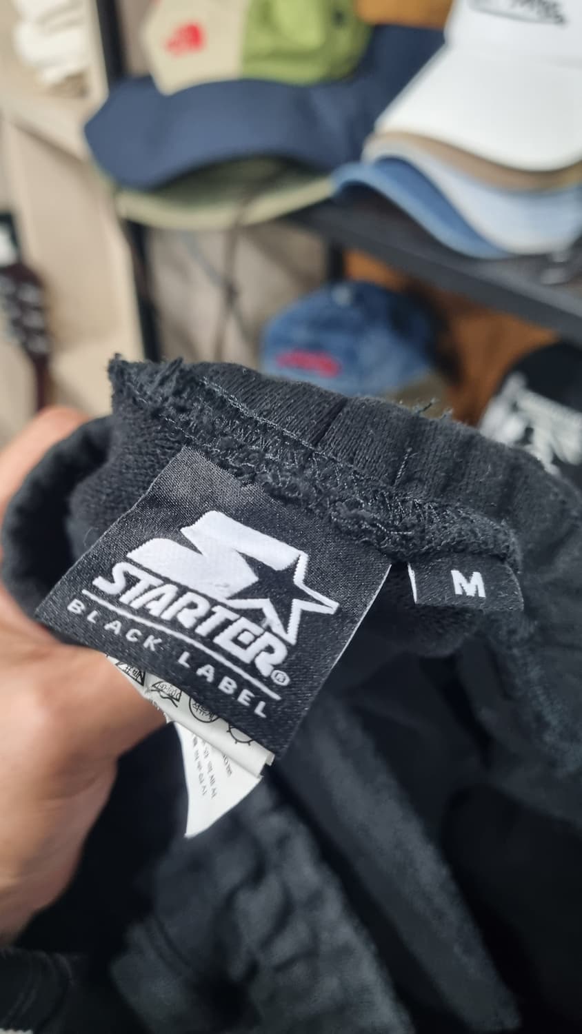 Starter 스타터 힙합 검정색 조거 팬츠 공용m(30~31) 상태좋음 상품이미지5