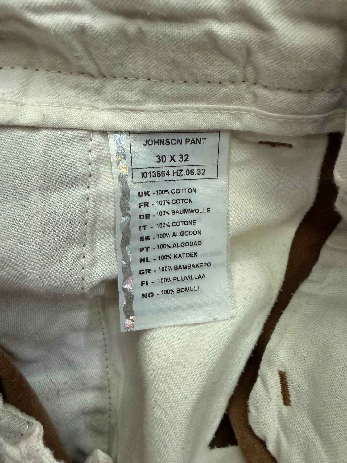 칼하트 WIP 존슨 팬츠 30×32 판매해요. 상품이미지4