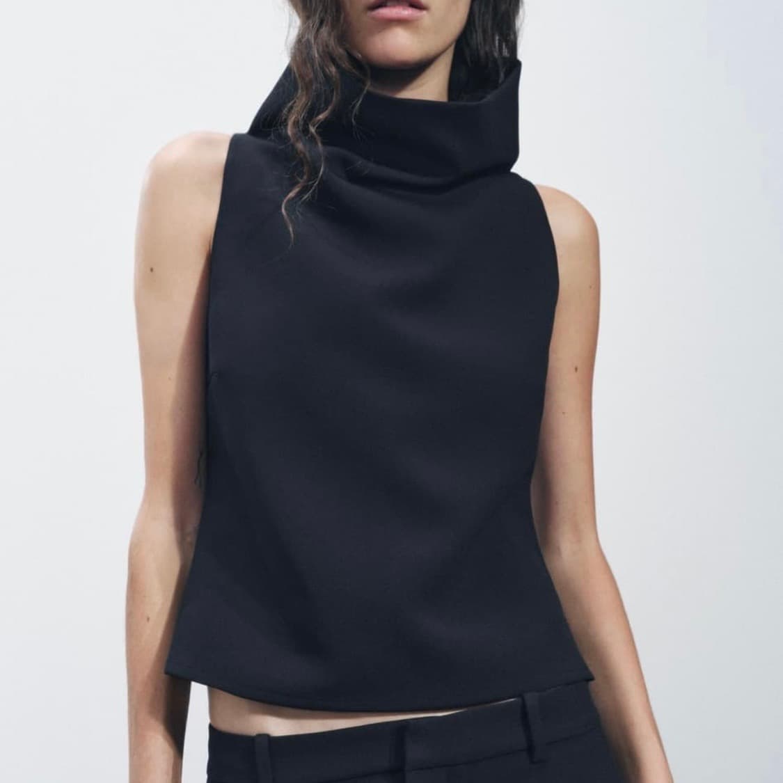 ZARA 자라 하이넥 탑 상품이미지2