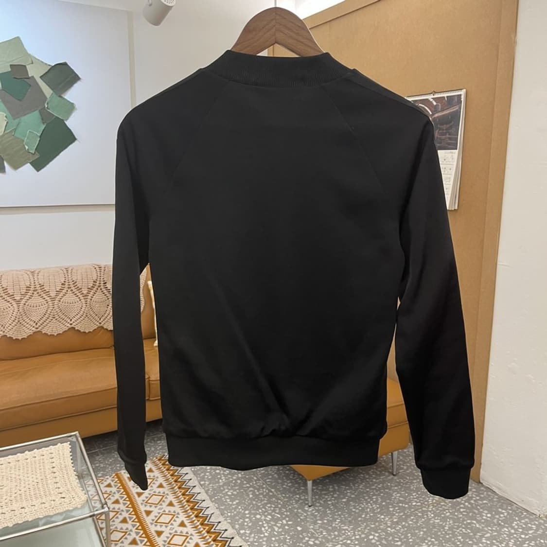 아디다스 유로파 슈퍼걸 락시크 올블랙 져지 집업 90 C10493 상품이미지4