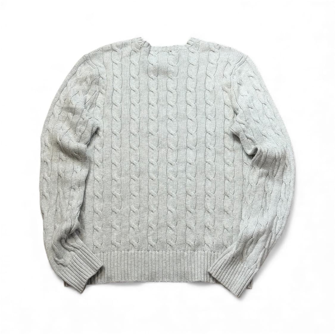 폴로 랄프로렌 그레이 케이블 니트  상품이미지2