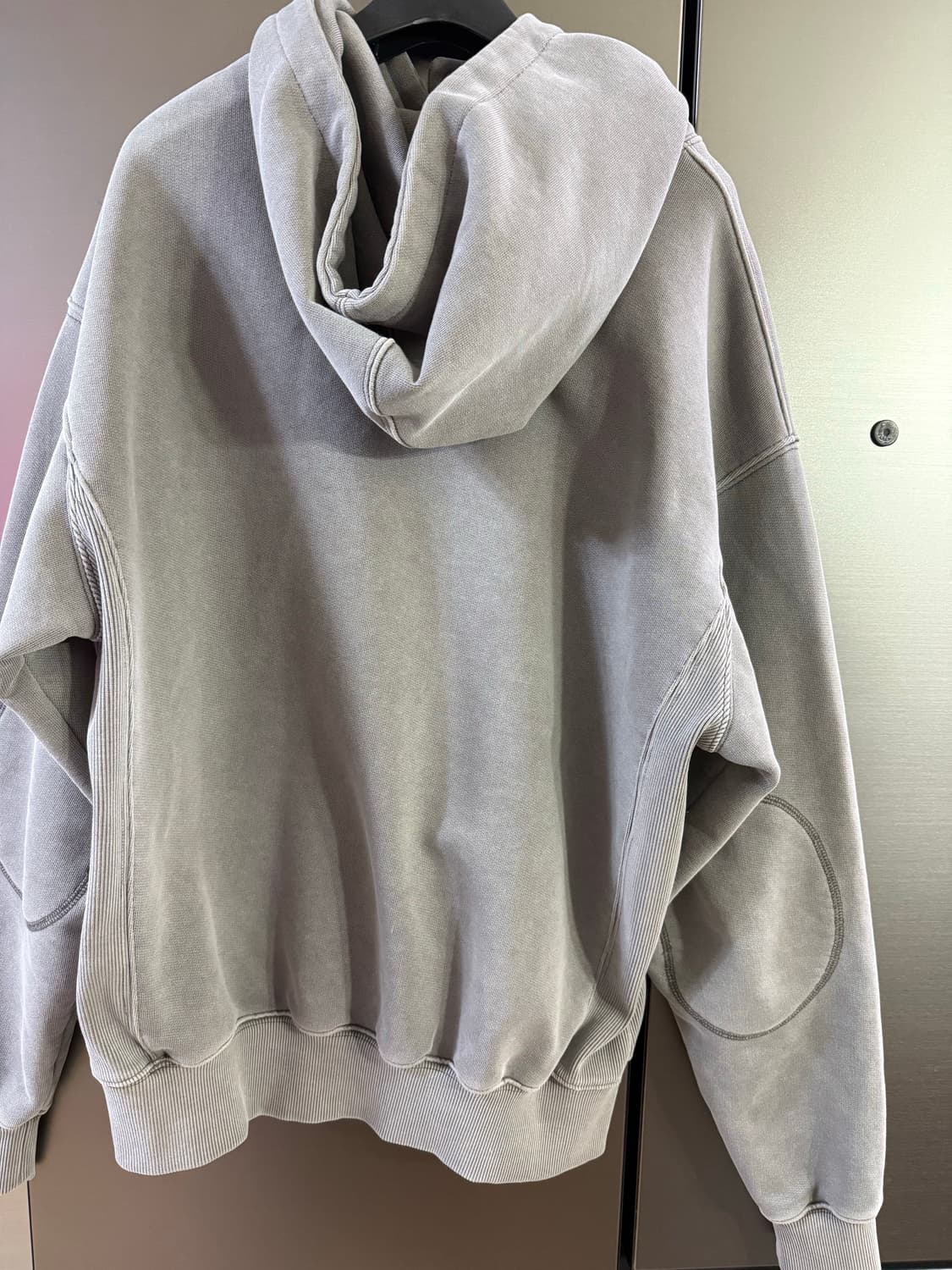 999휴머니티 넥 스냅 다잉 후디 상품이미지5