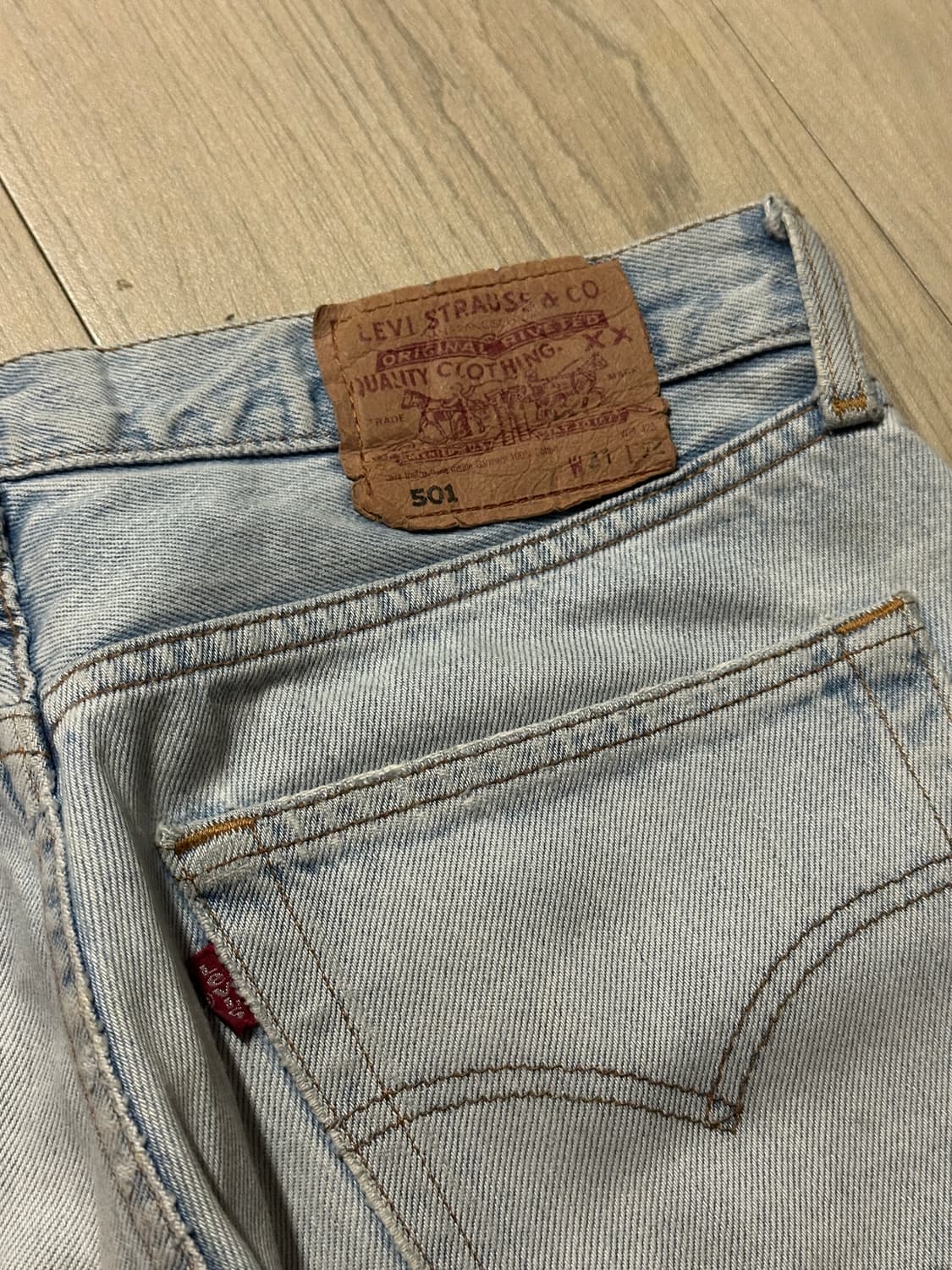 리바이스 501 데님 상품이미지7