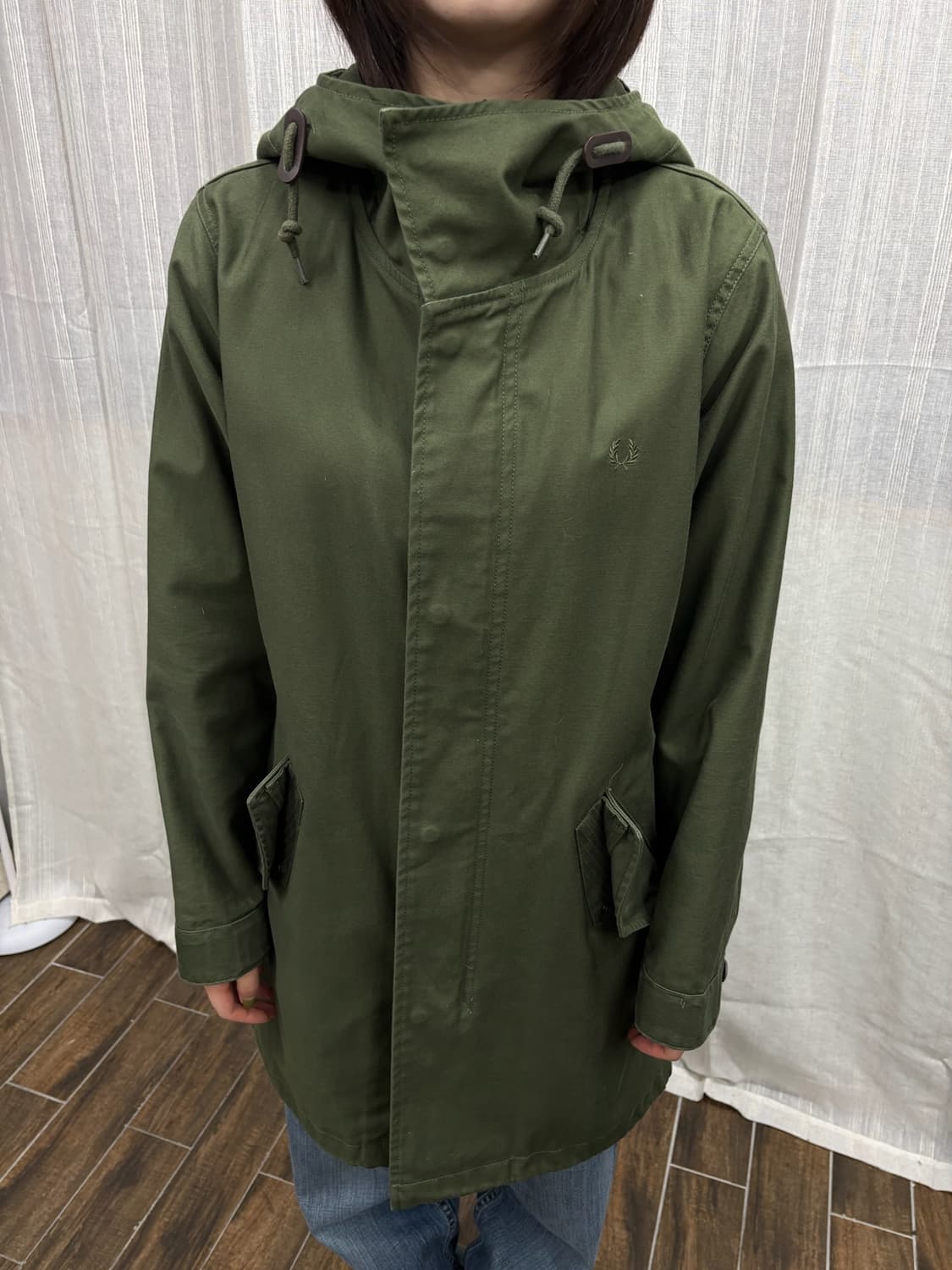 프레드페리 밀리터리 피쉬테일 파카 야상 자켓 상품이미지2