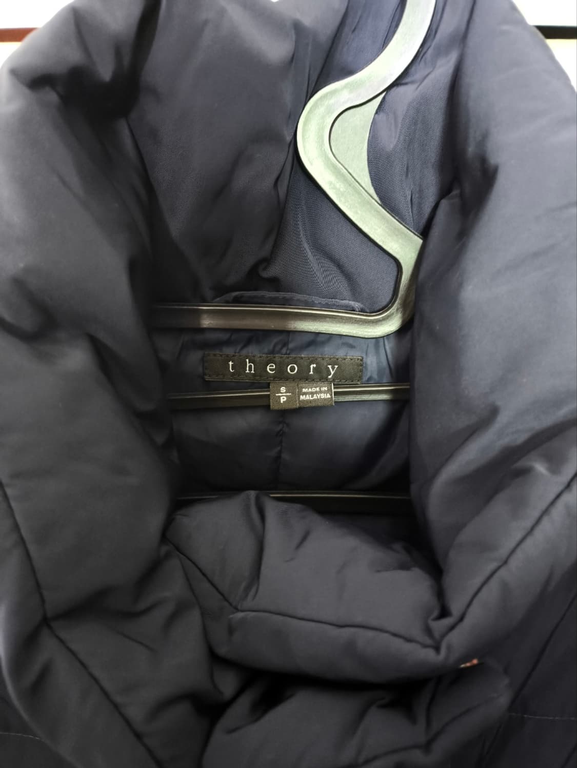 SP 띠어리 네이비 롱패딩 자켓 경량 상품이미지2