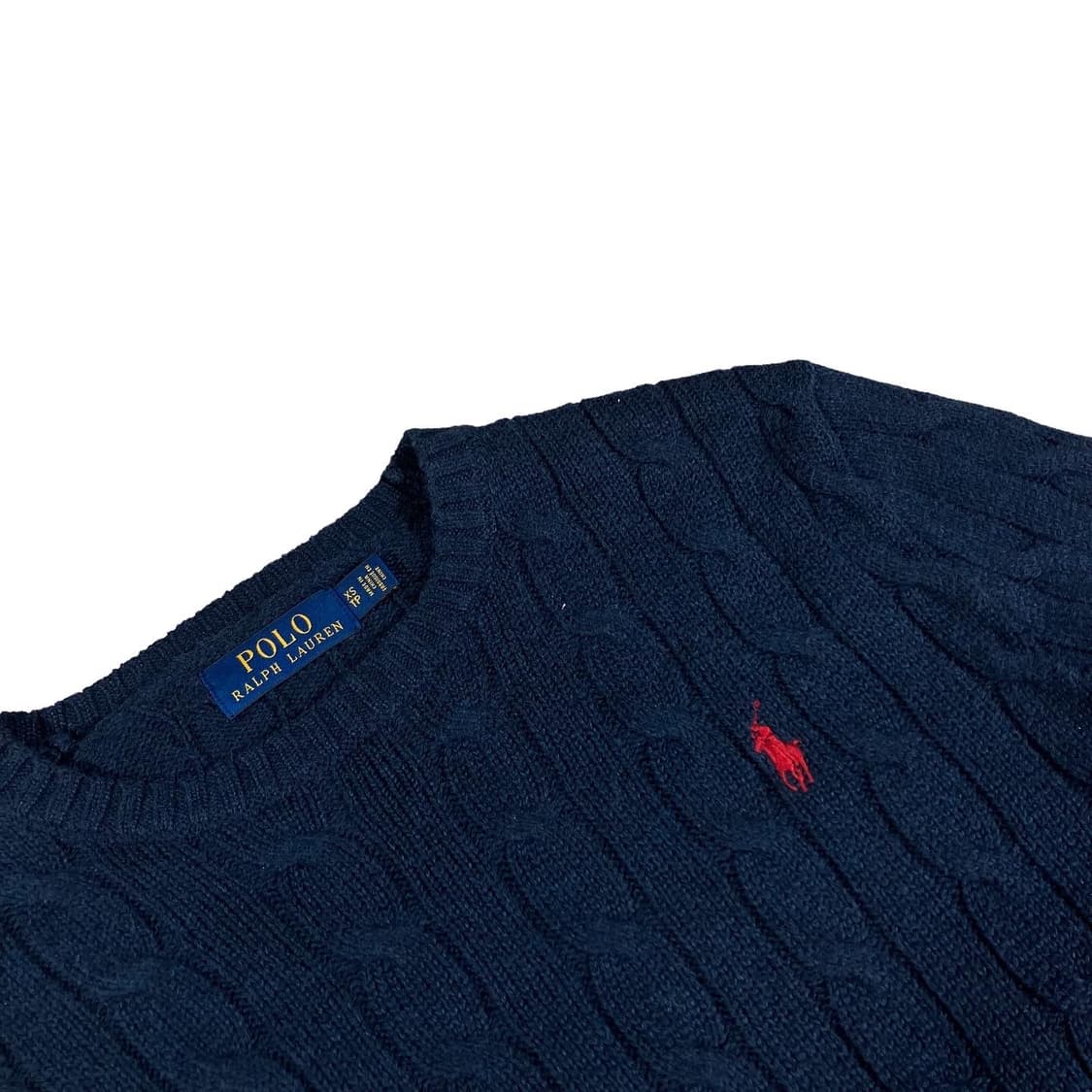 폴로 랄프로렌 네이비 케이블 니트 상품이미지4