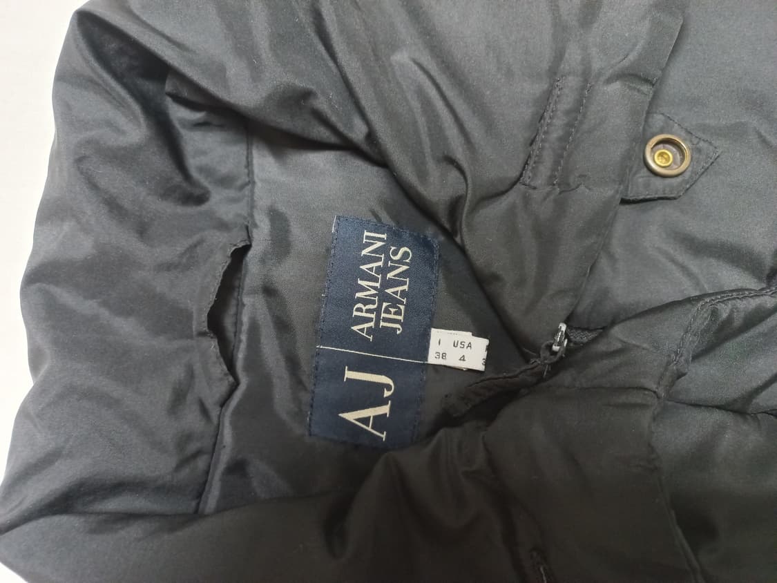 AJ Armani Jeans 여성 벨트 코트 블랙 (여90) 상품이미지5