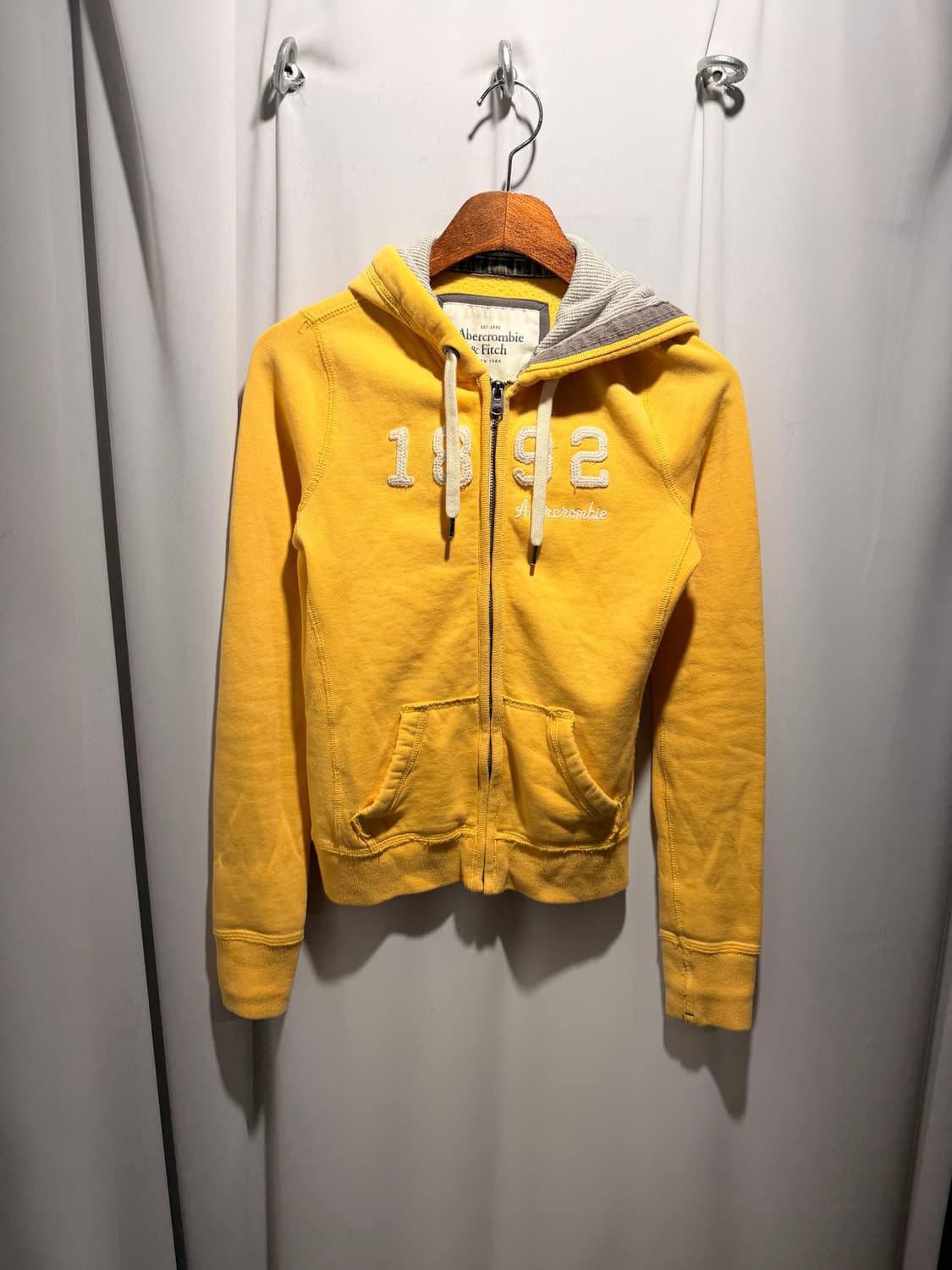 아베크롬비 옐로우 작사 후드집업 + 에미넴 실버 힙합팬츠 세트 상품이미지4