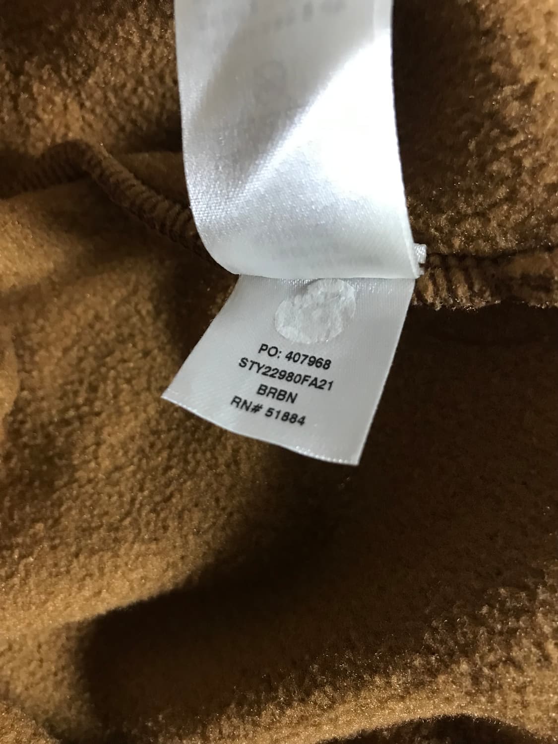 파타고니아 신칠라 플리스 아노락 베어 브라운 상품이미지7