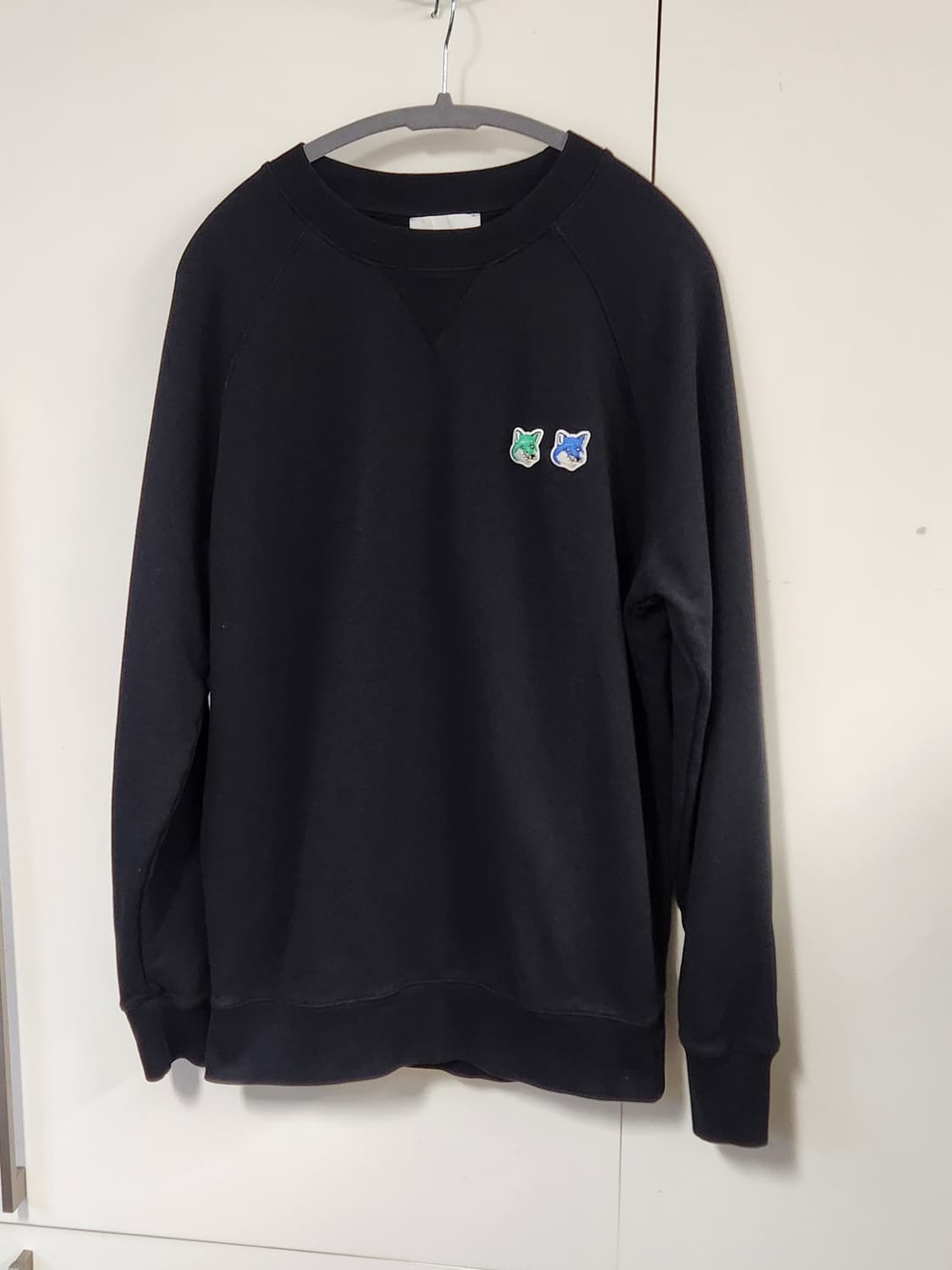 메종키츠네 더블 폭스 맨투맨 L  (100-105) 상품이미지1