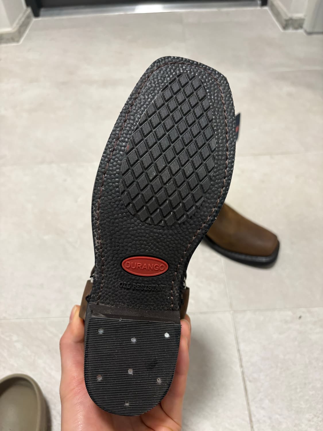 데드스탁 빈티지 웨스턴 하네스 부츠 브라운 235-240 상품이미지3