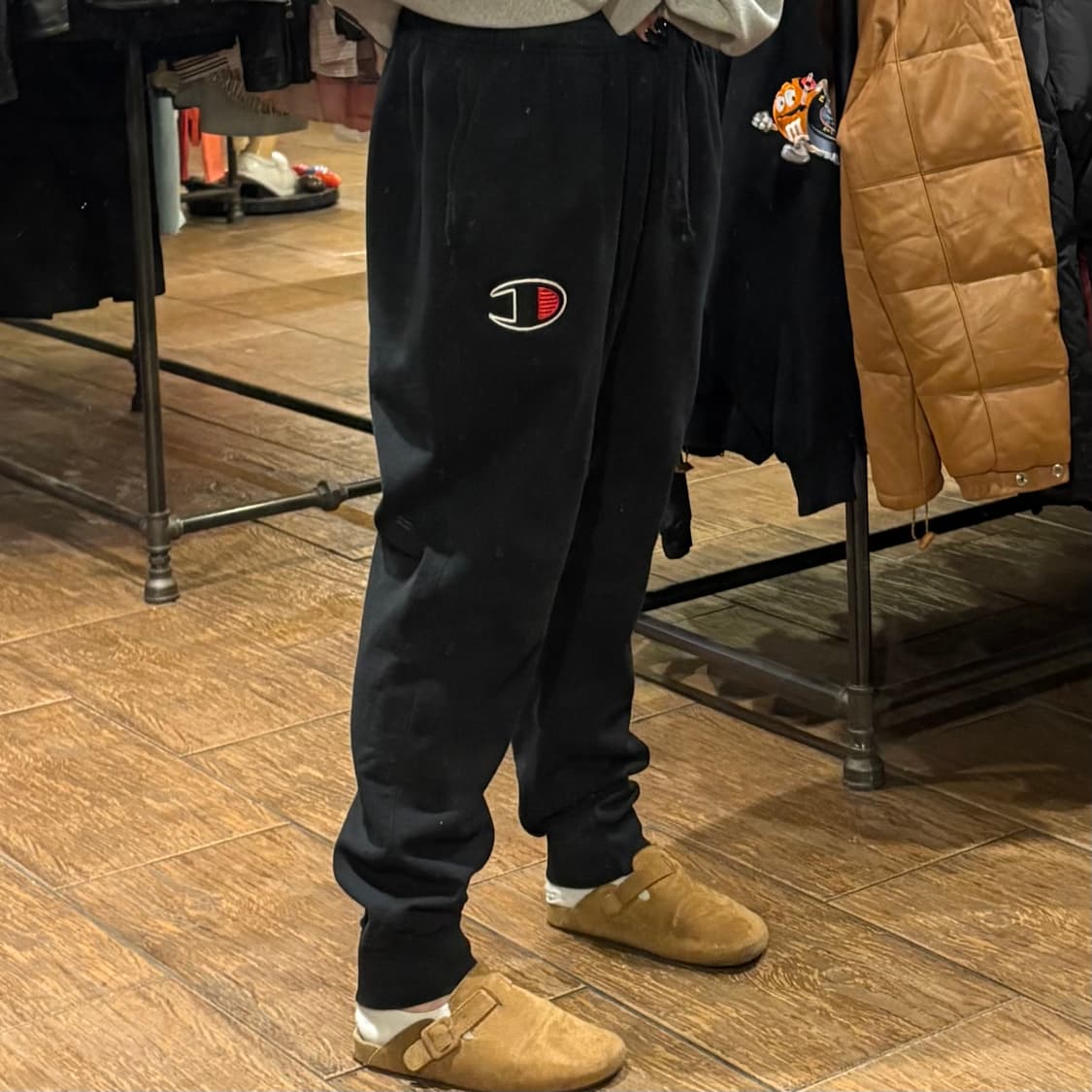 [HI] 챔피온 조거팬츠 블랙 상품이미지3