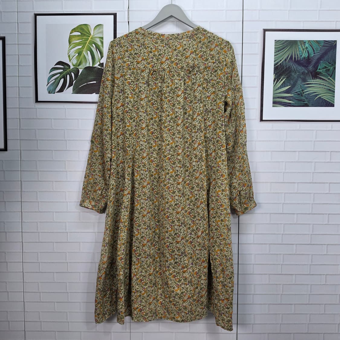 써스데아일랜 잔 꽃무늬 미디 원피스 90(M)사이즈 상품이미지5