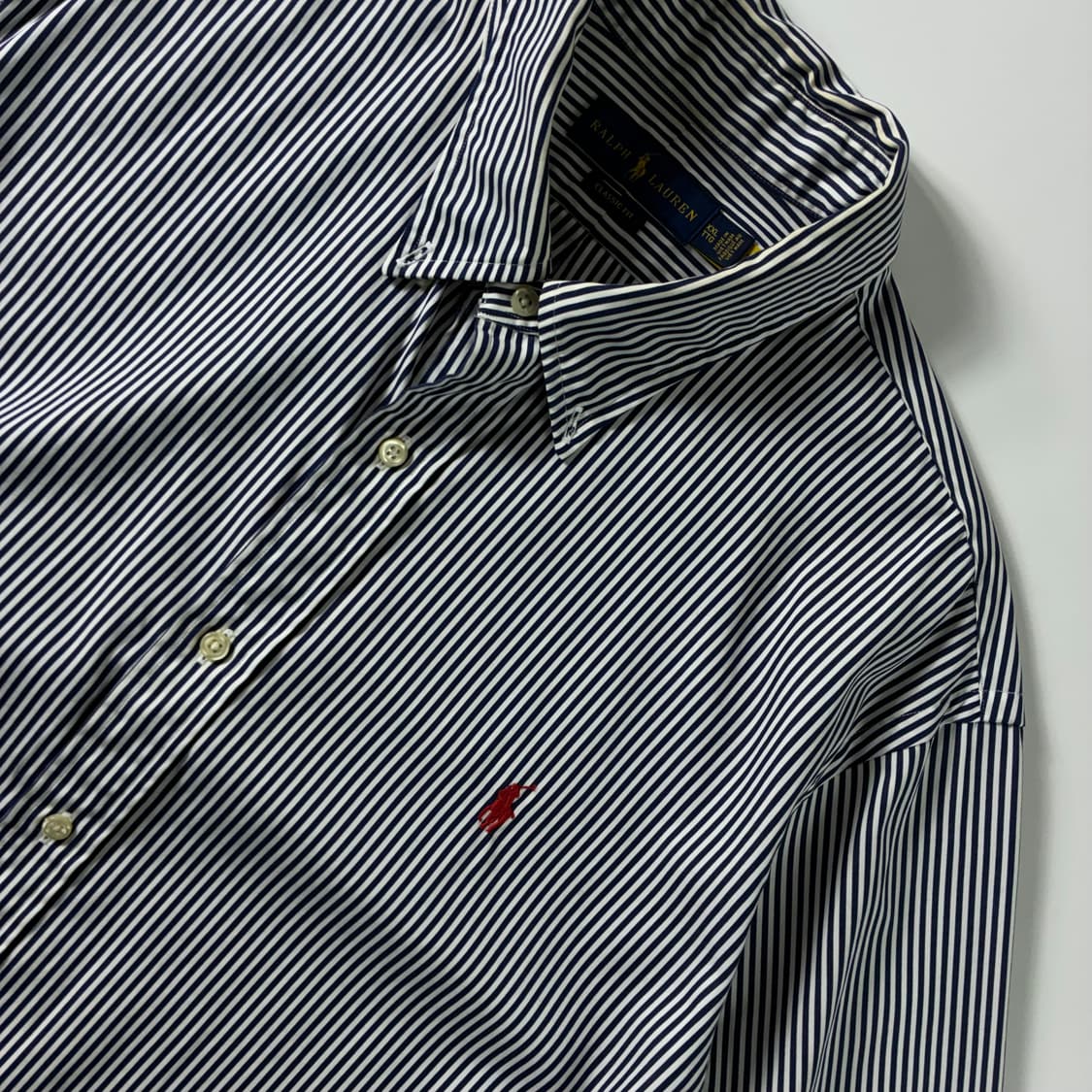 Polo  폴로 랄프로렌 신형 자수 코튼 스트라이프 셔츠  상품이미지3