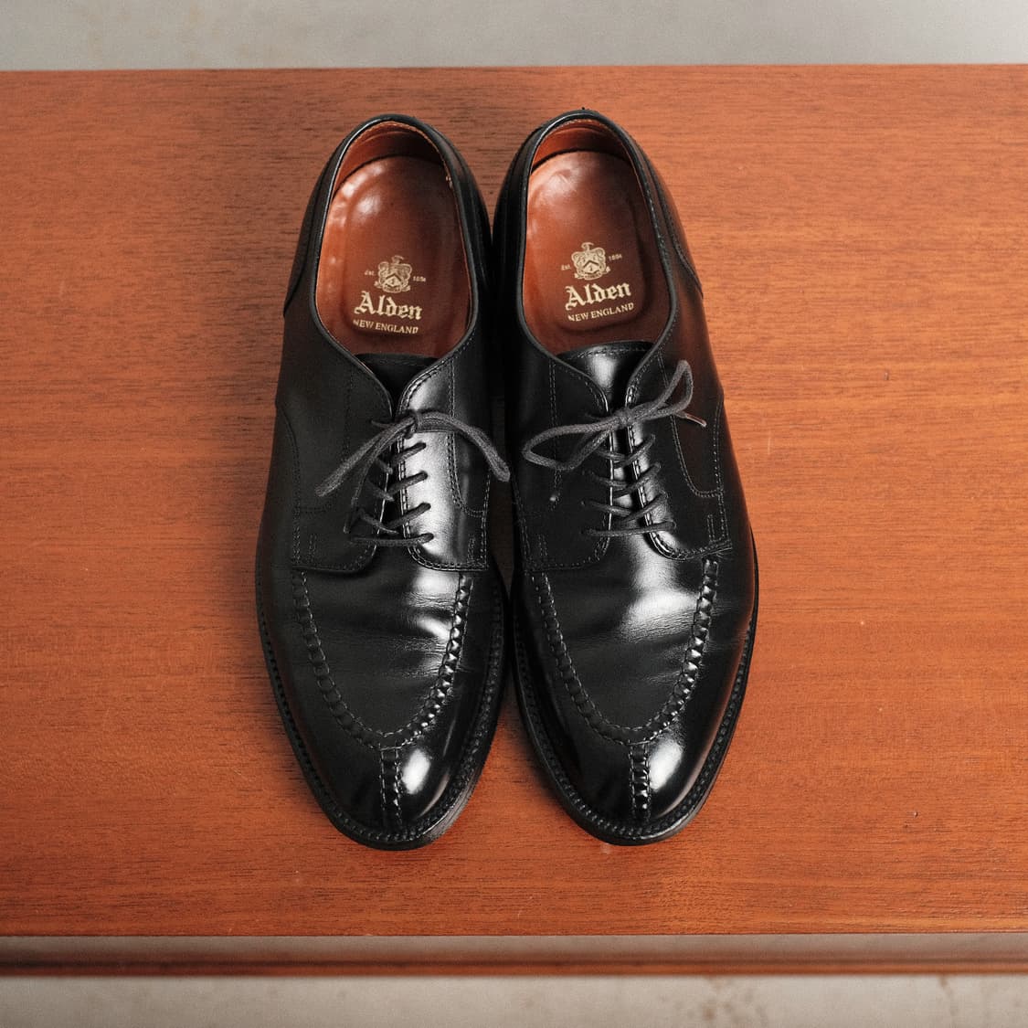 알든 961 8D(260사이즈) NST 블랙 카프 더비 상품이미지2