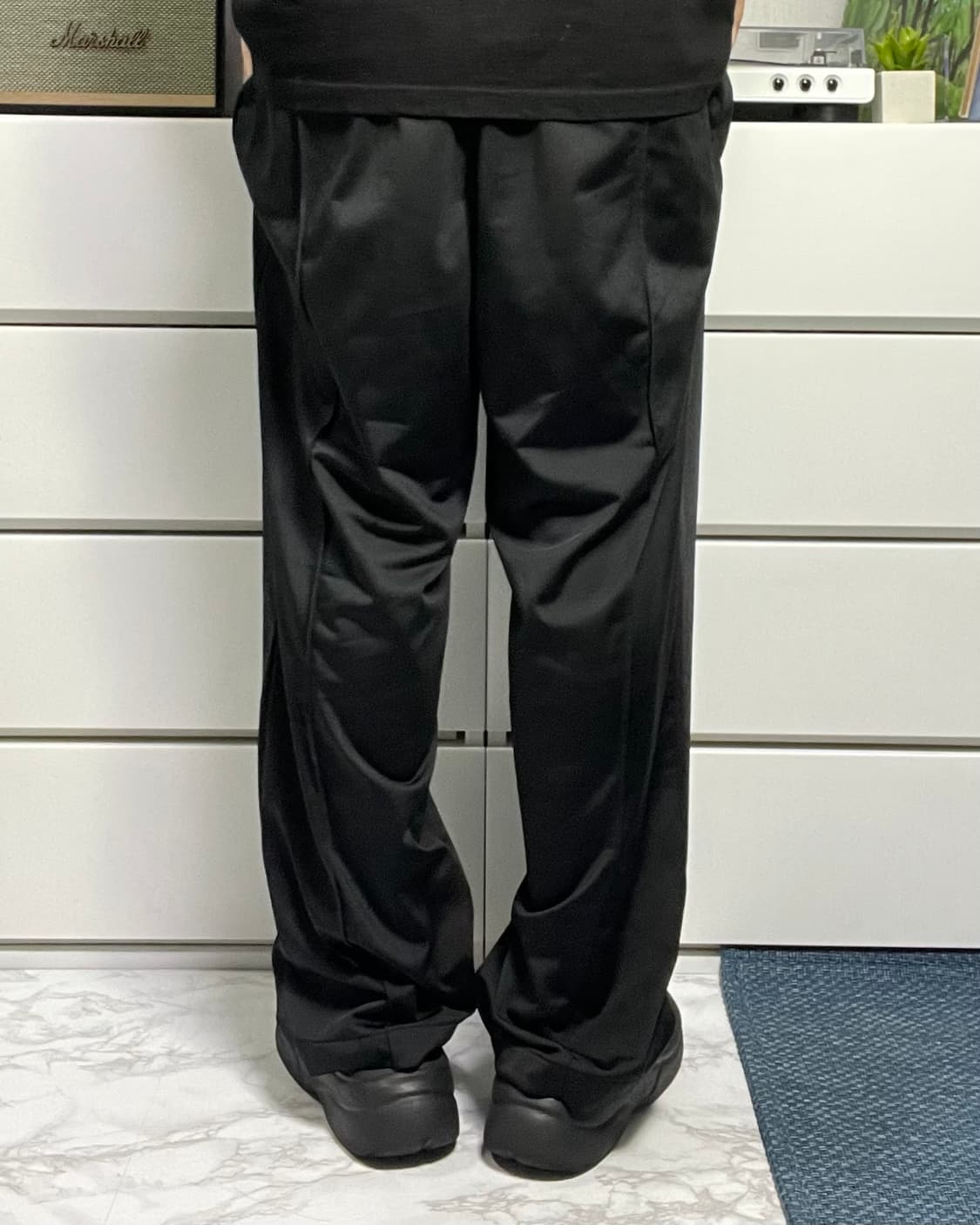 L 아디다스 파이어버드 블랙 트랙팬츠 상품이미지3