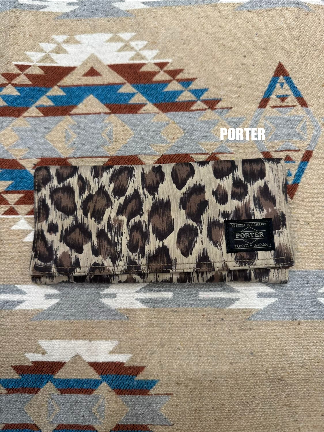 [OS] 포터 레오파드 장지갑 상품이미지1