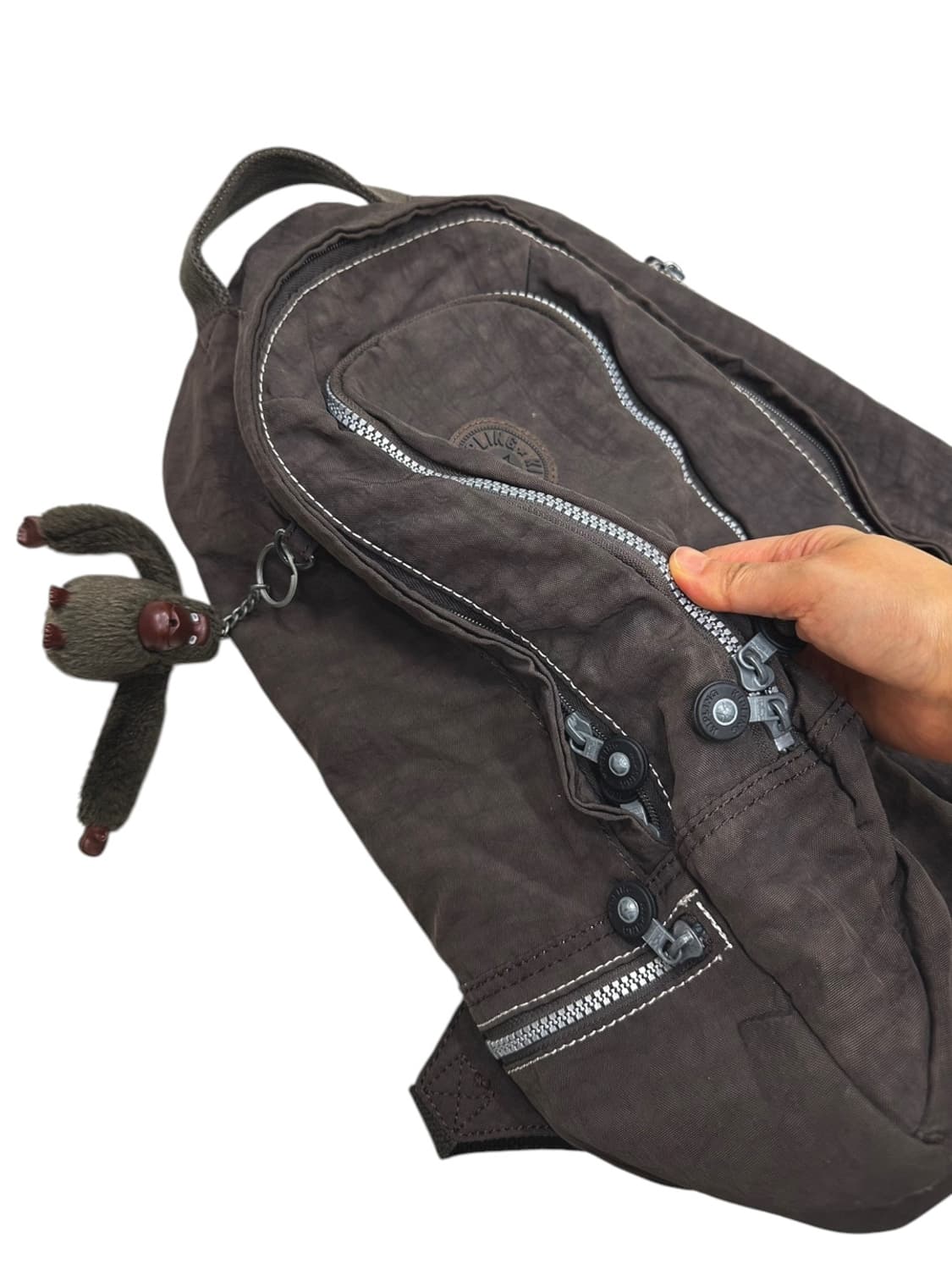 키플링 백팩 브라운 상품이미지6