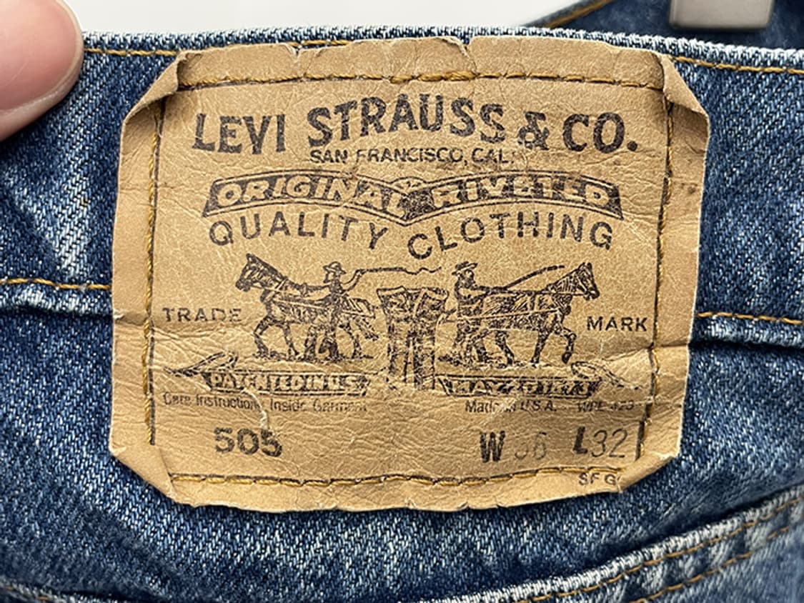 90'S LEVI'S 505_ made in U.S.A #58 (36) 상품이미지7