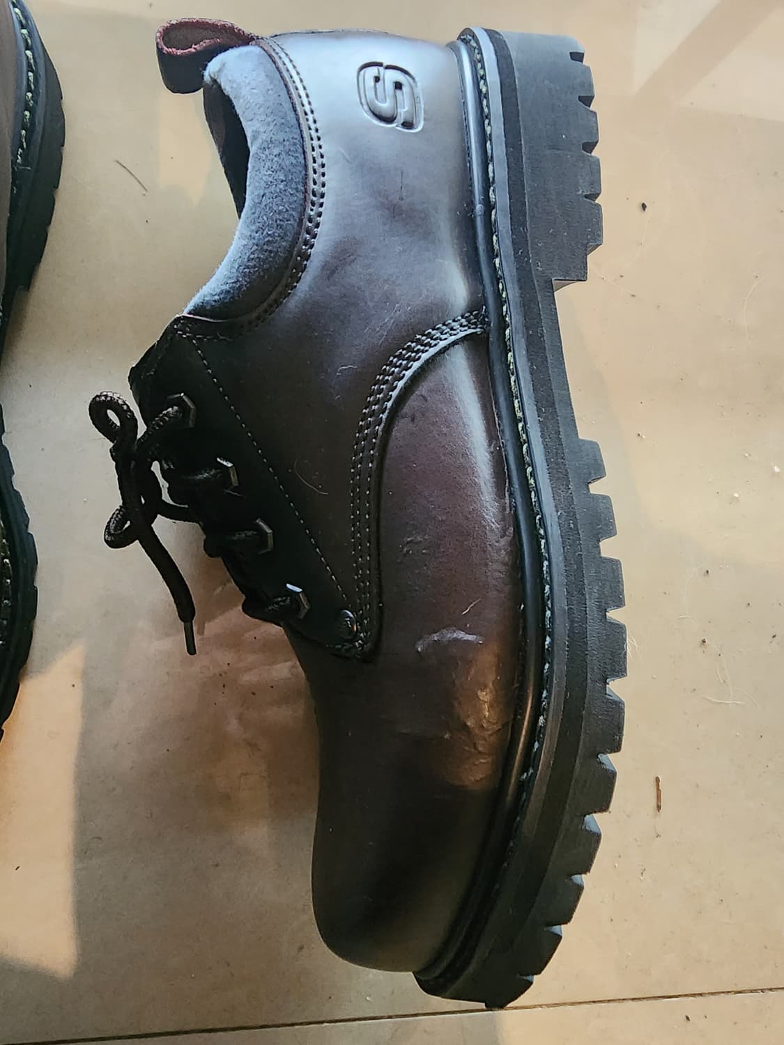 SKECHERS 스케쳐스 남자 단화 팜. 280사이즈 남성 가죽 구두 상품이미지5