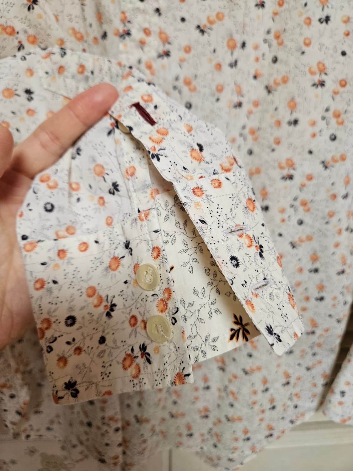 [명품] 폴 스미스. 빈티지 플라워 셔츠 상품이미지4