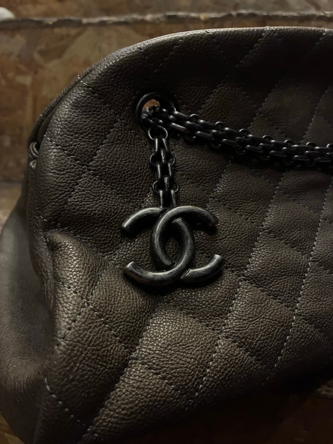 CHANEL 샤넬 정품 마드모아젤 볼링백 상품이미지6