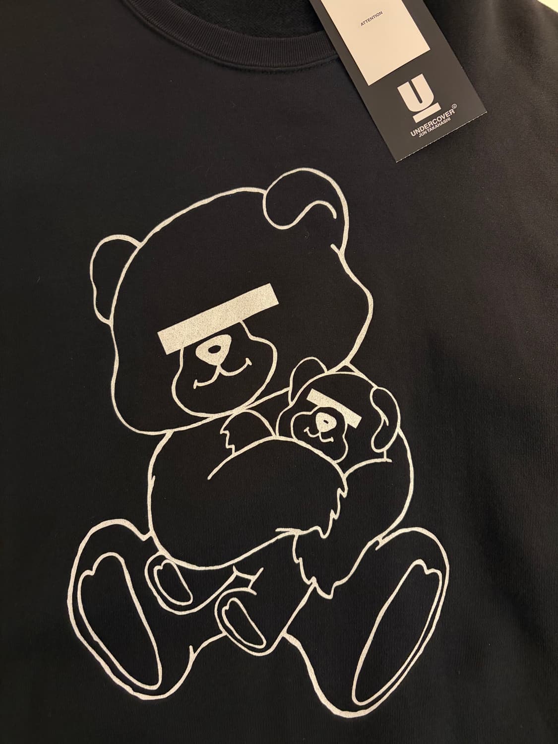 언더커버 ubear 크루넥 스웻셔츠 4사이즈 상품이미지2