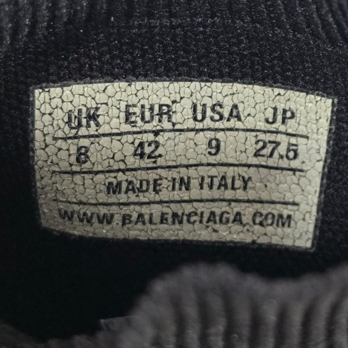 발렌시아가 스피드러너 스니커즈 신발 42사이즈 270 275 형광 판매 상품이미지6