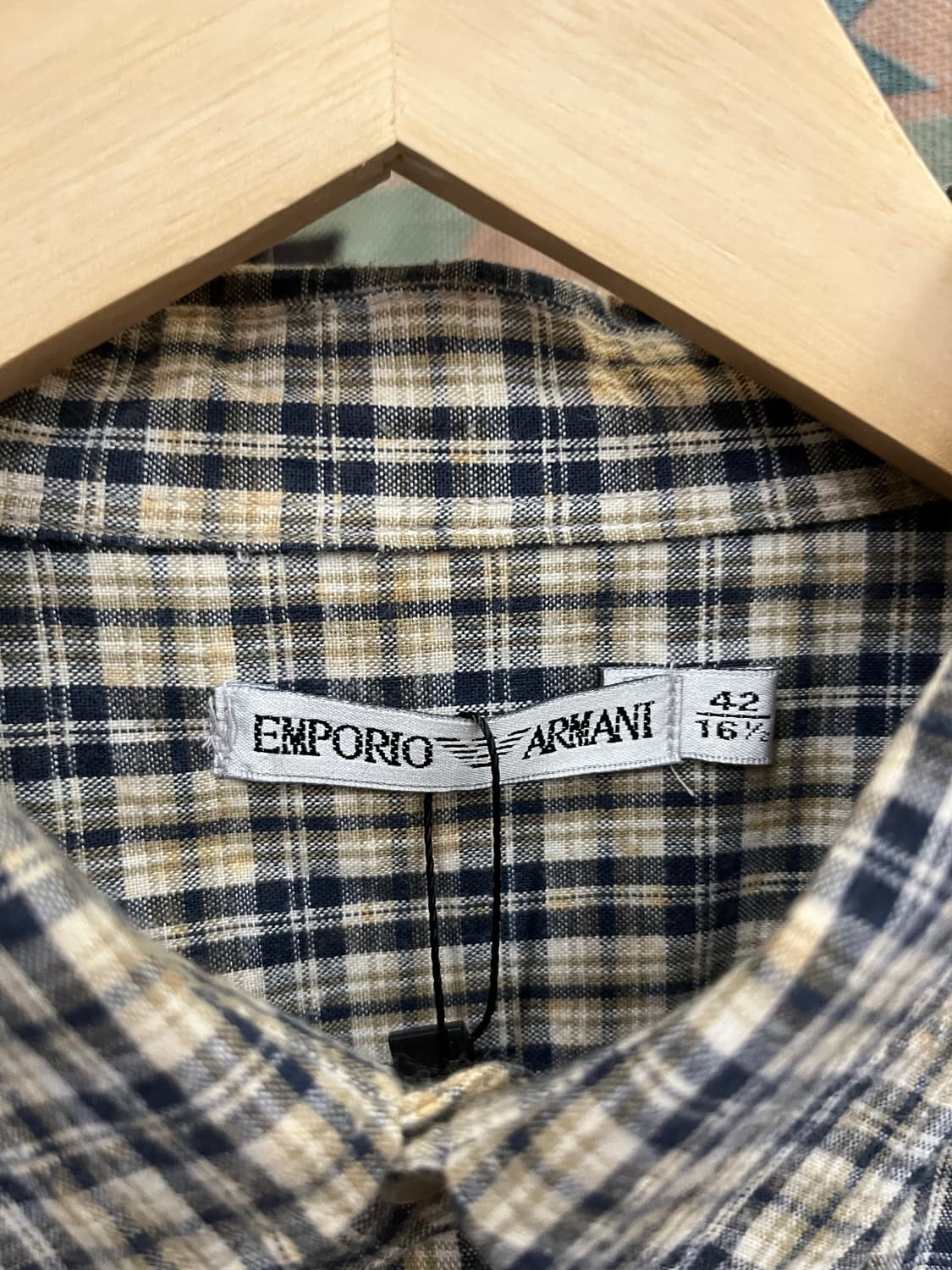 엠포리오 아르마니 체크 셔츠 #csz802 상품이미지4