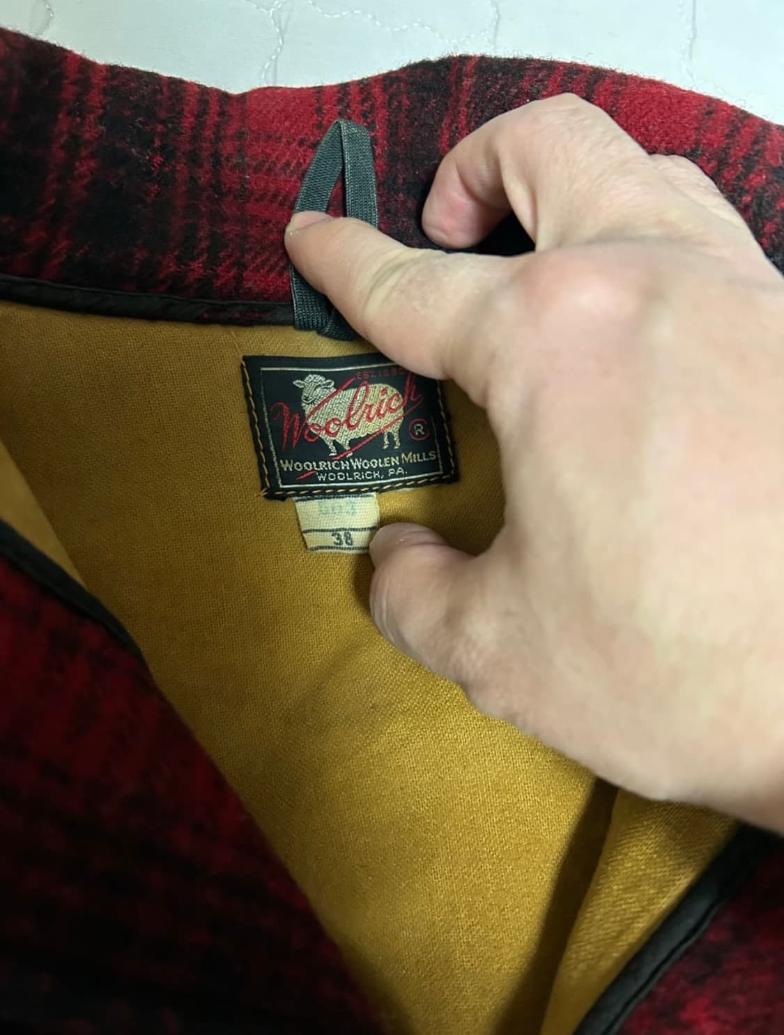 울리치 woolrich 매키노 크루저 자켓 판매합니다. 상품이미지4