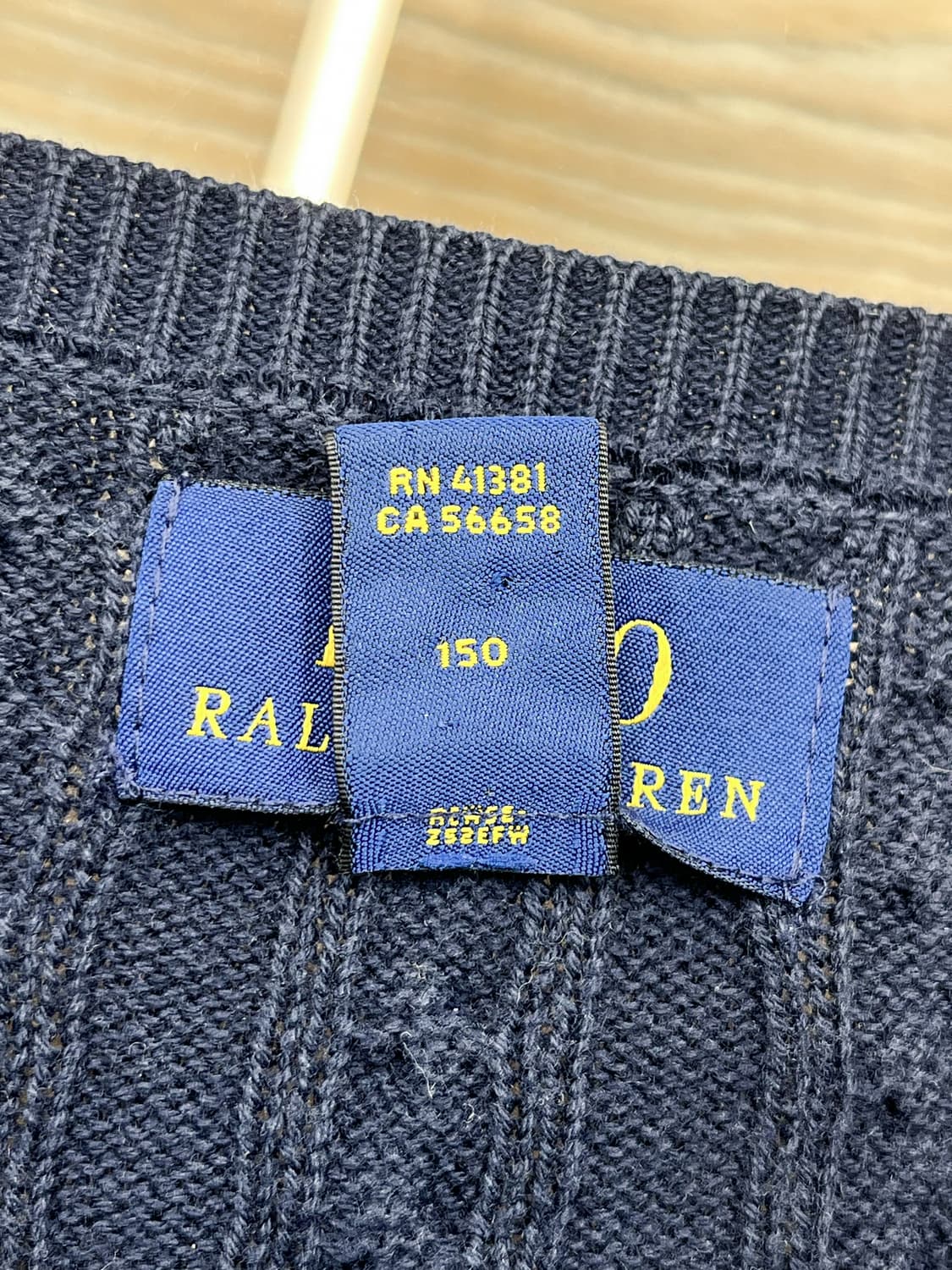 폴로 랄프 로렌 베이직 포니 케이블 가디건 상품이미지5