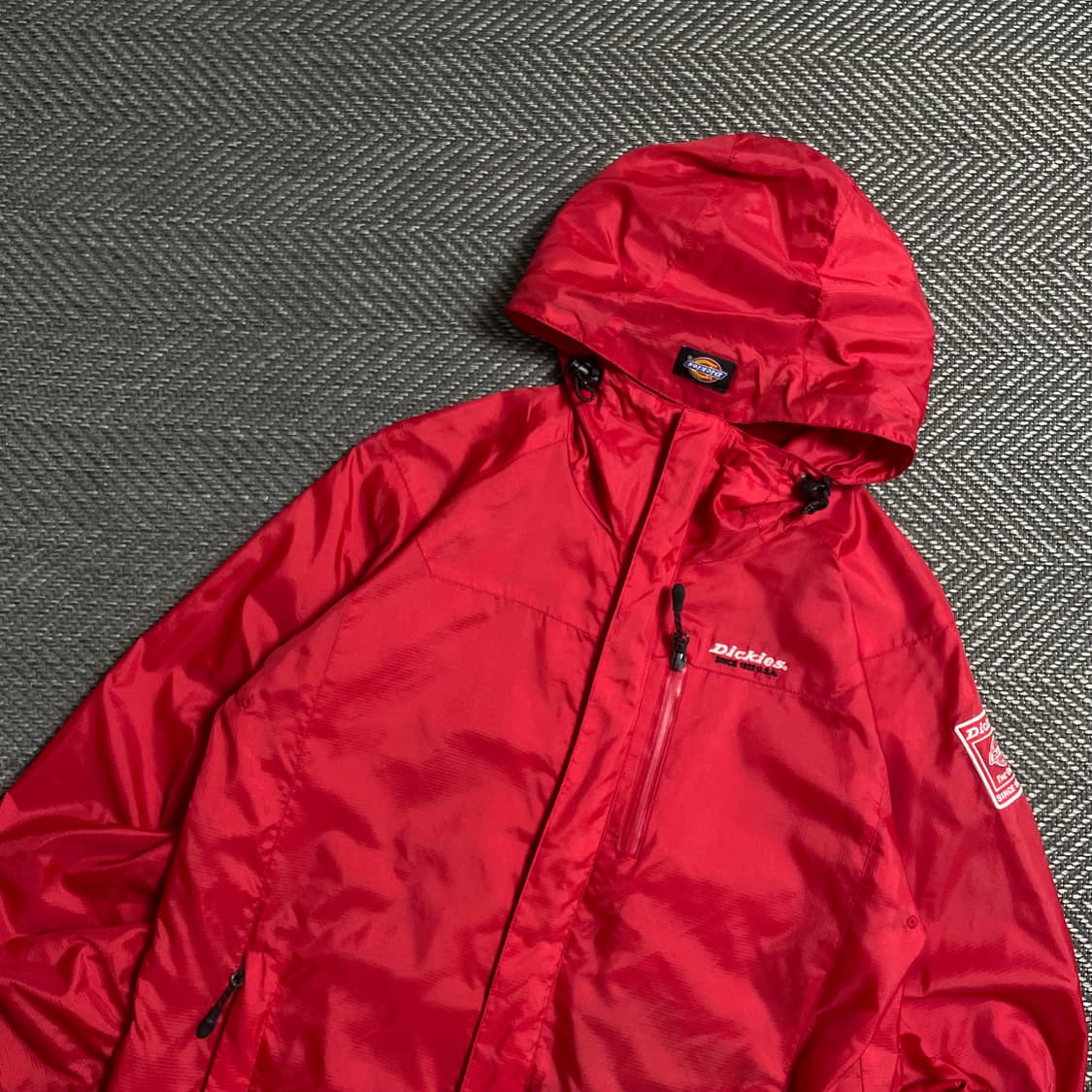 dickies 디키즈 올드스쿨 바람막이 자켓 레드o 5750 상품이미지2
