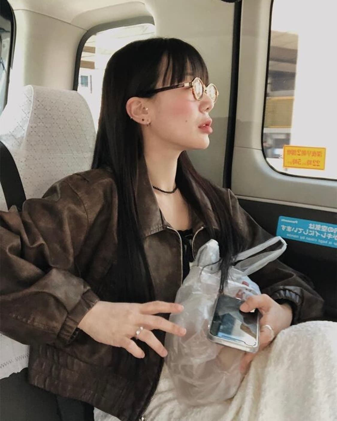 (새상품) 빈블 로힛 빈티지 레더 자켓 상품이미지3