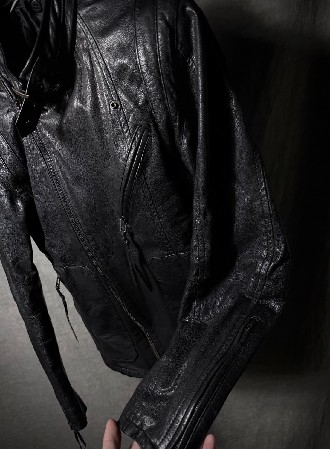 5351 POUR LES HOMME Leather Jacket 상품이미지6