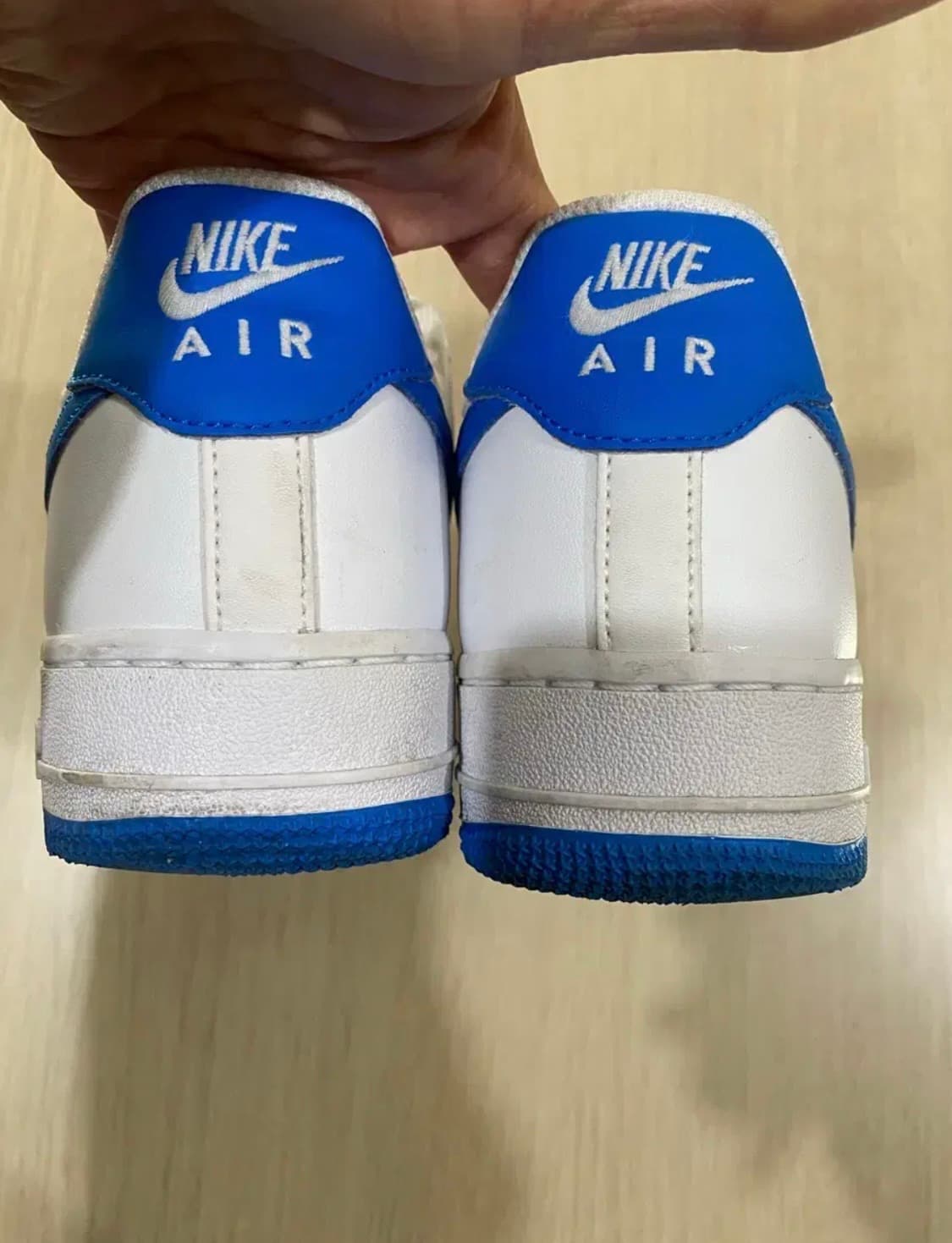 나이키 에어포스1 07 화이트 포토 블루 (260) 상품이미지4