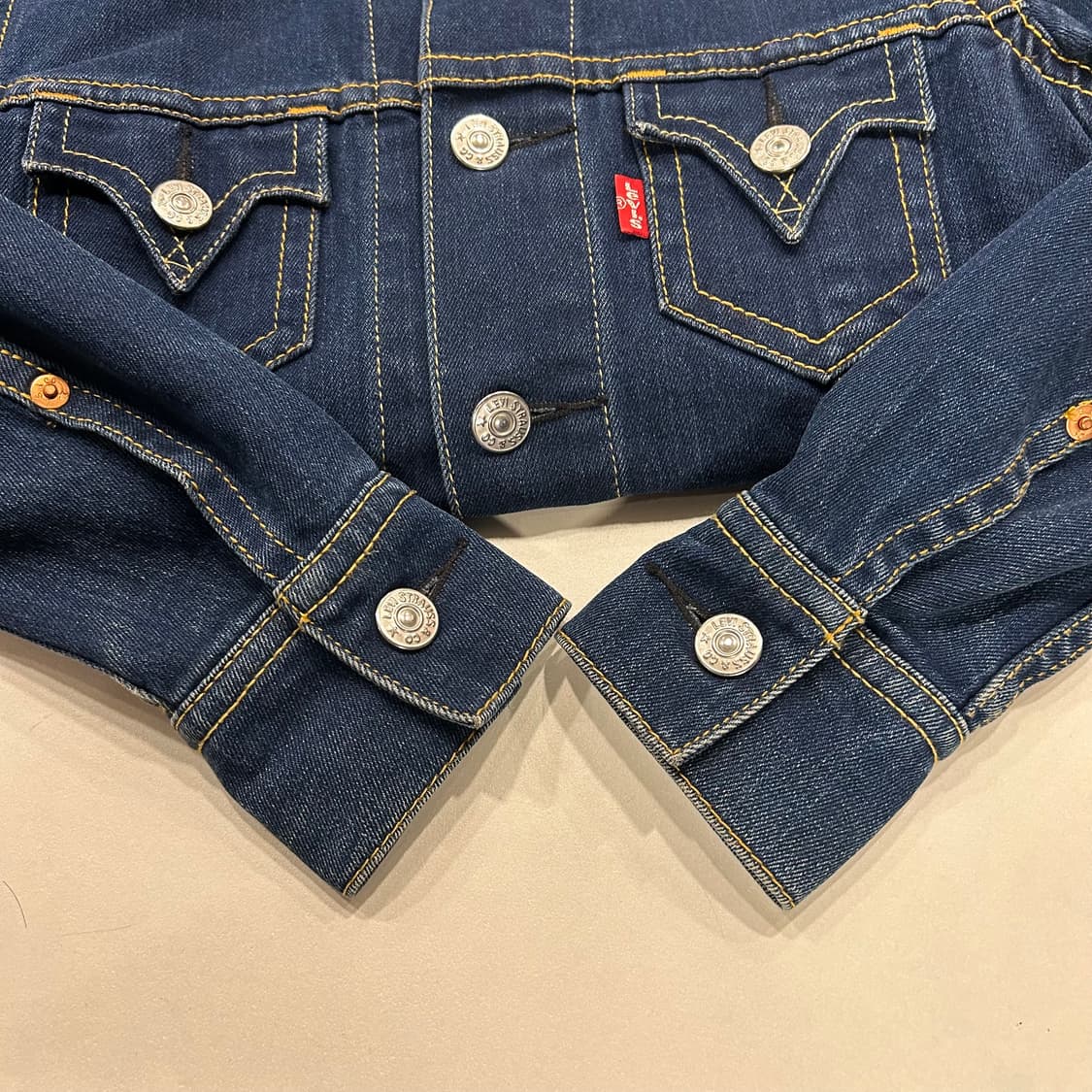 [S] 리바이스 타입 1 데님 트러커 자켓 블루 상품이미지6