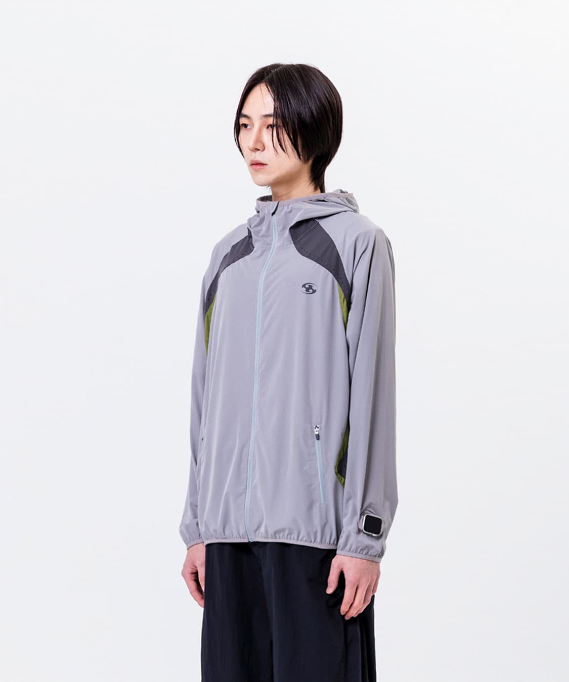 (2) 산산기어 러닝자켓 그레이 판매합니다. 상품이미지1